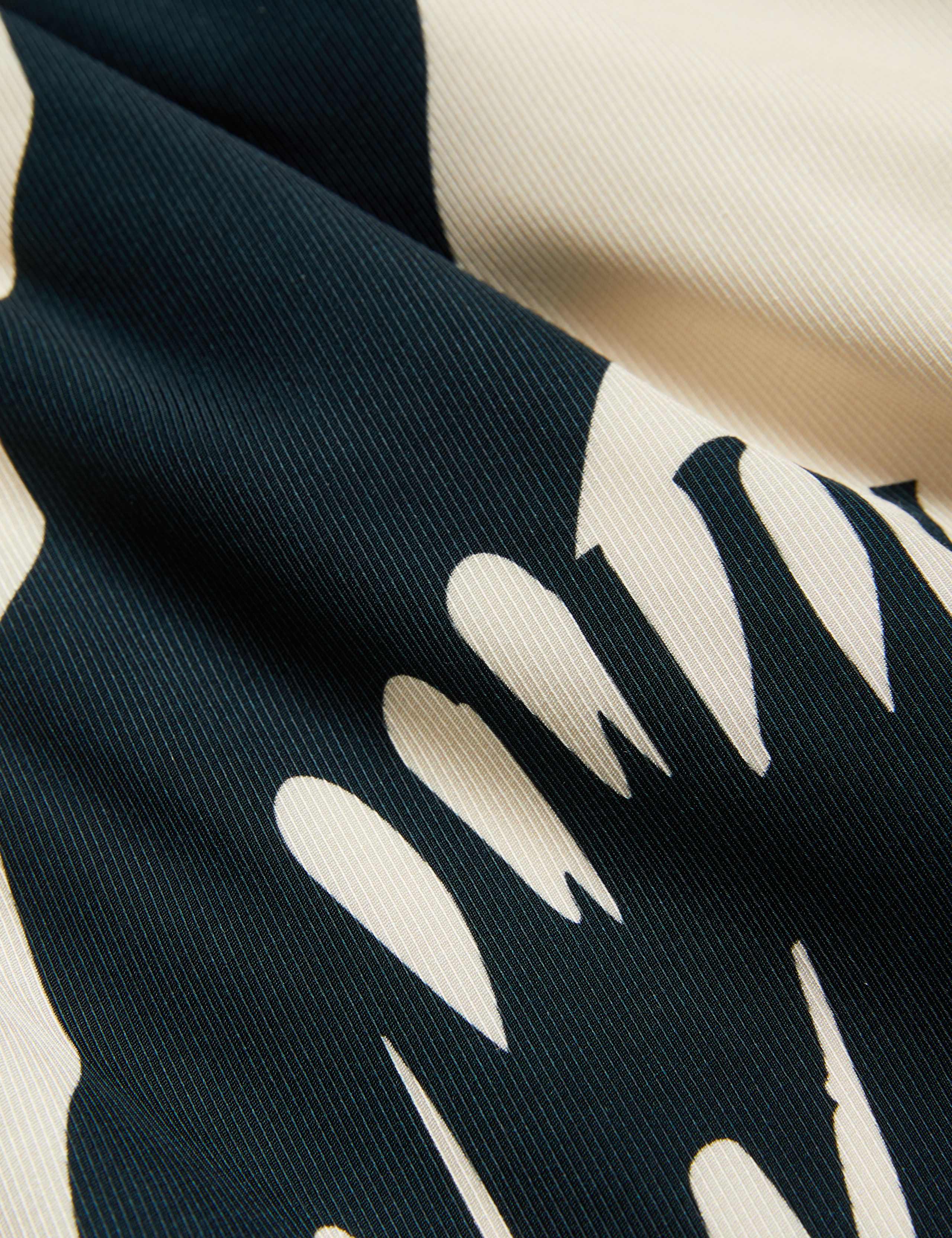 Monochrome Floral Wide Leg Trousers 6 of 6