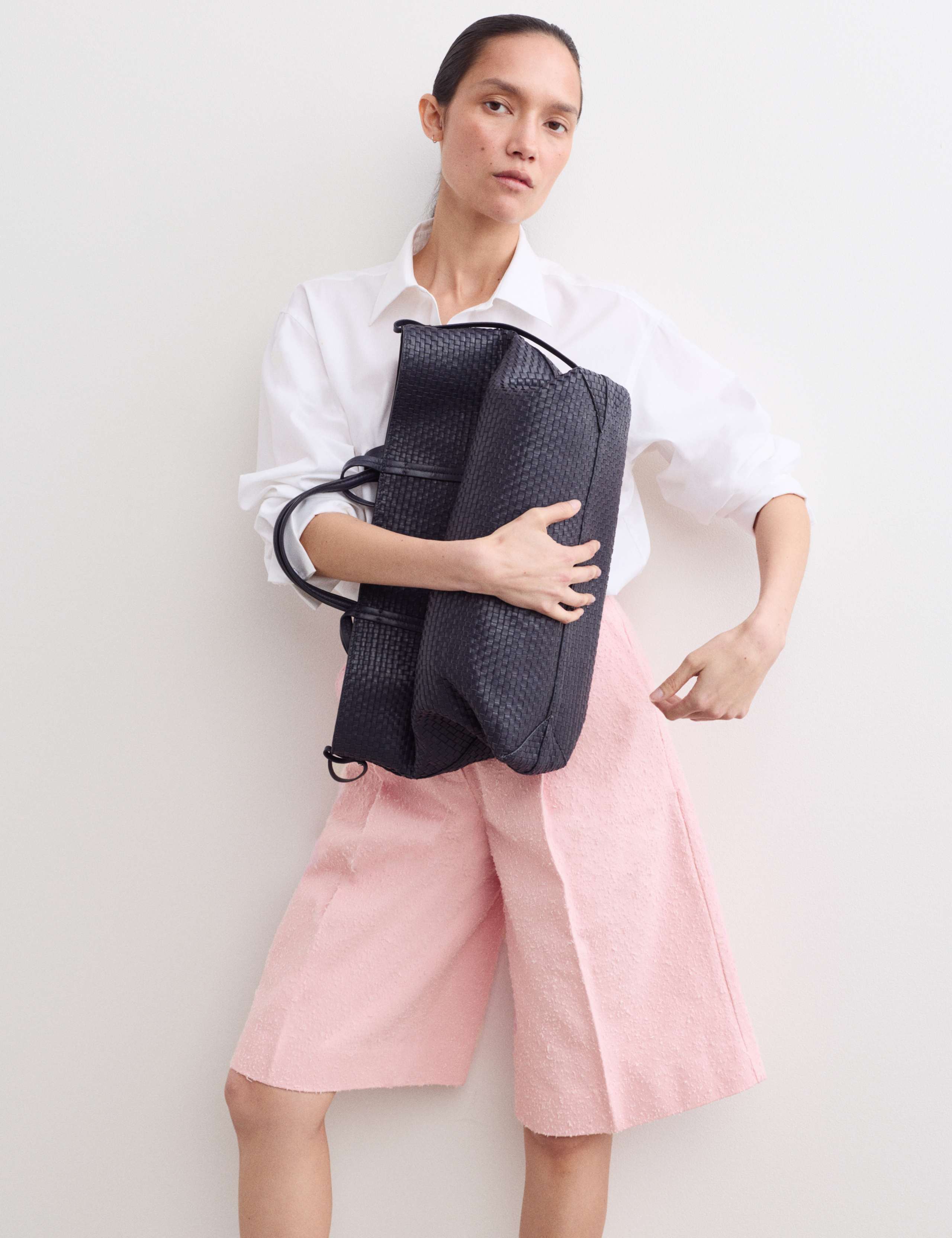 Pure Cotton Textured Shorts 4 of 8