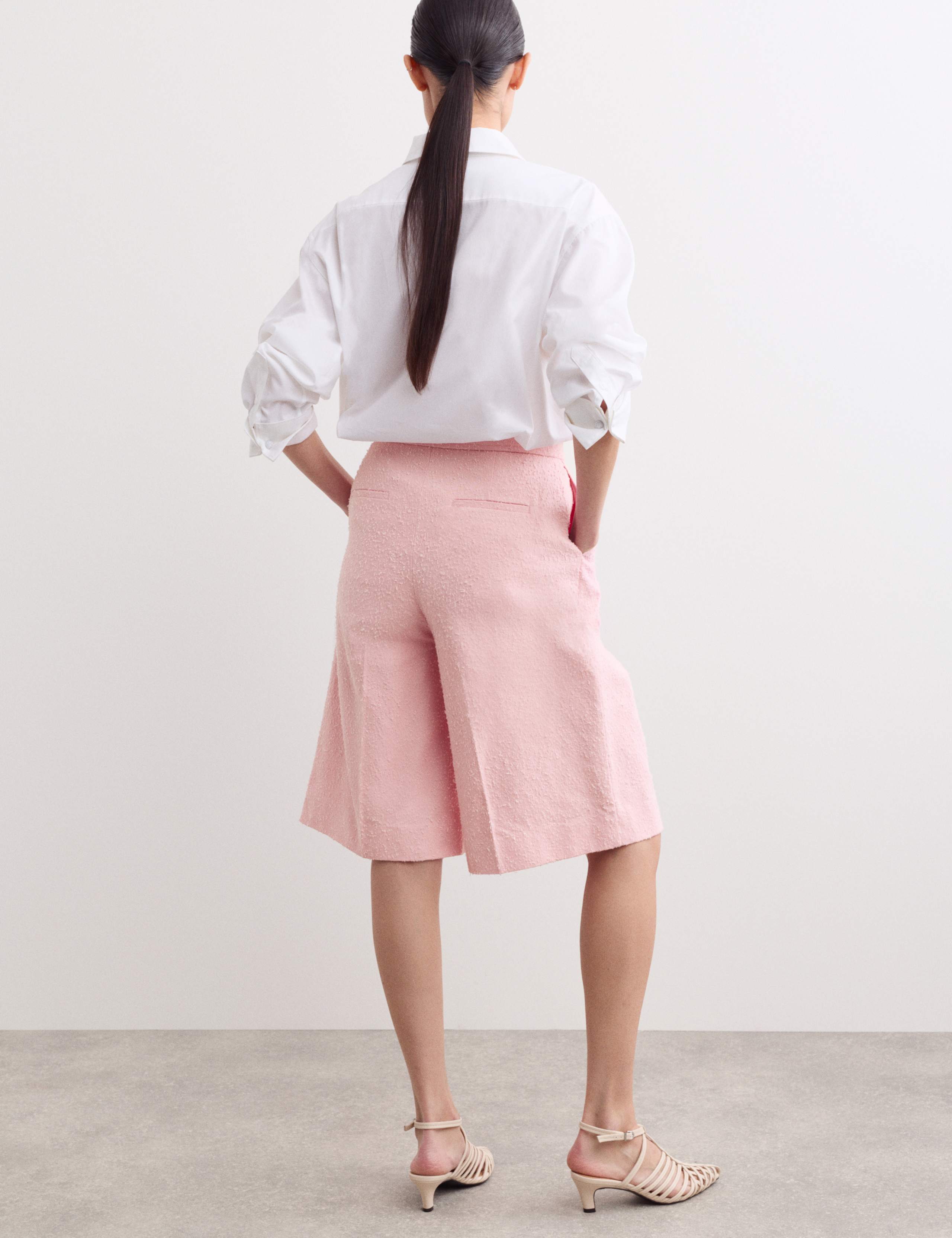 Pure Cotton Textured Shorts 7 of 8
