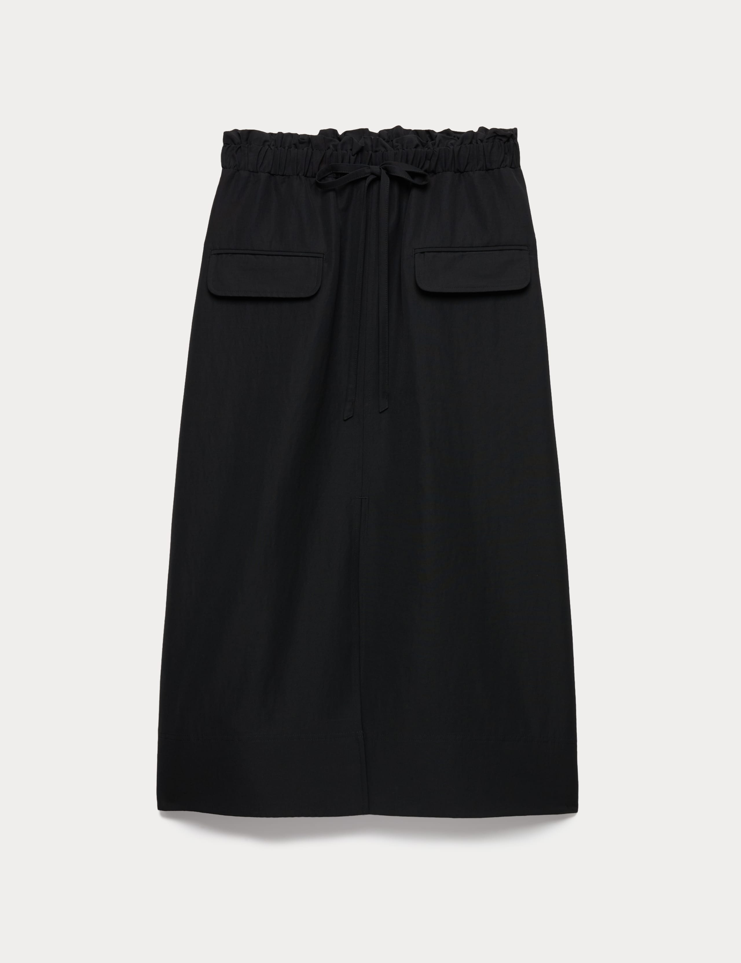 Wool Rich Midi A-Line Skirt 2 of 6