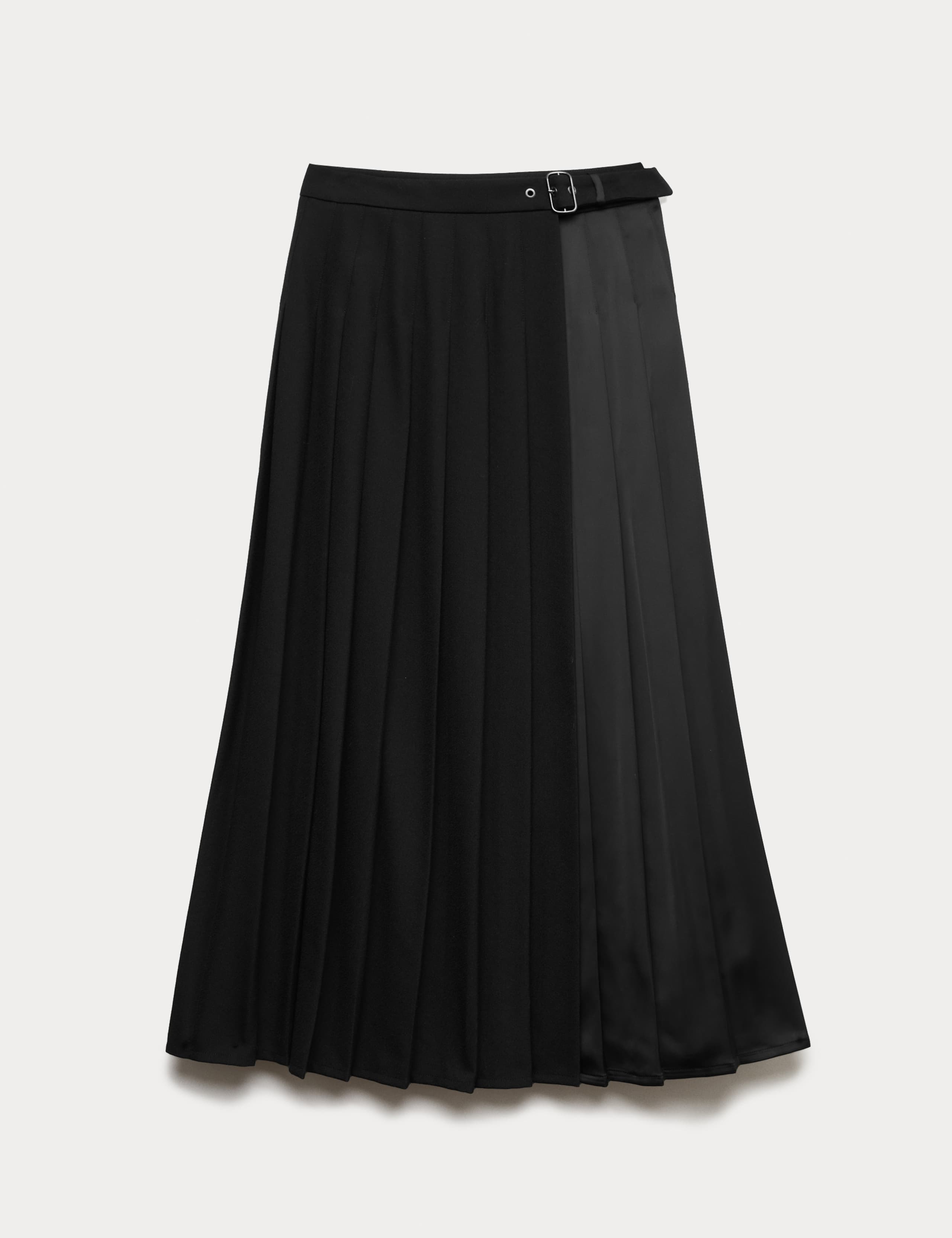 Pleated Wool Kilt Skirt 2 of 6
