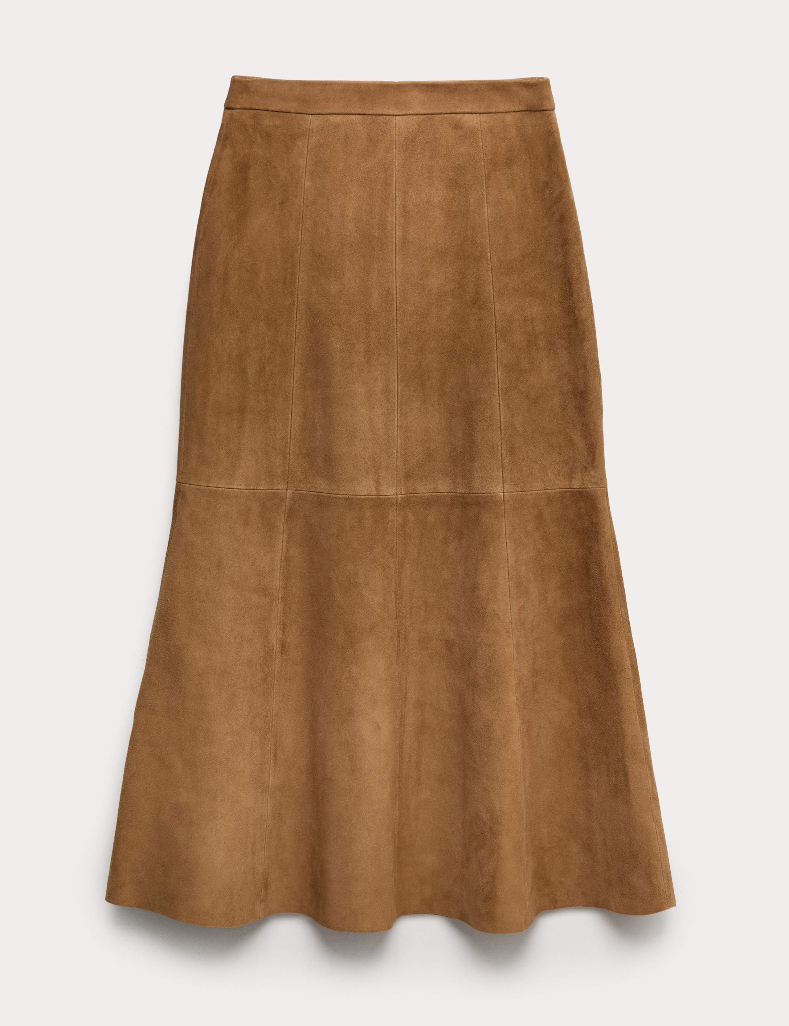 Suede Midaxi A-Line Skirt 2 of 6