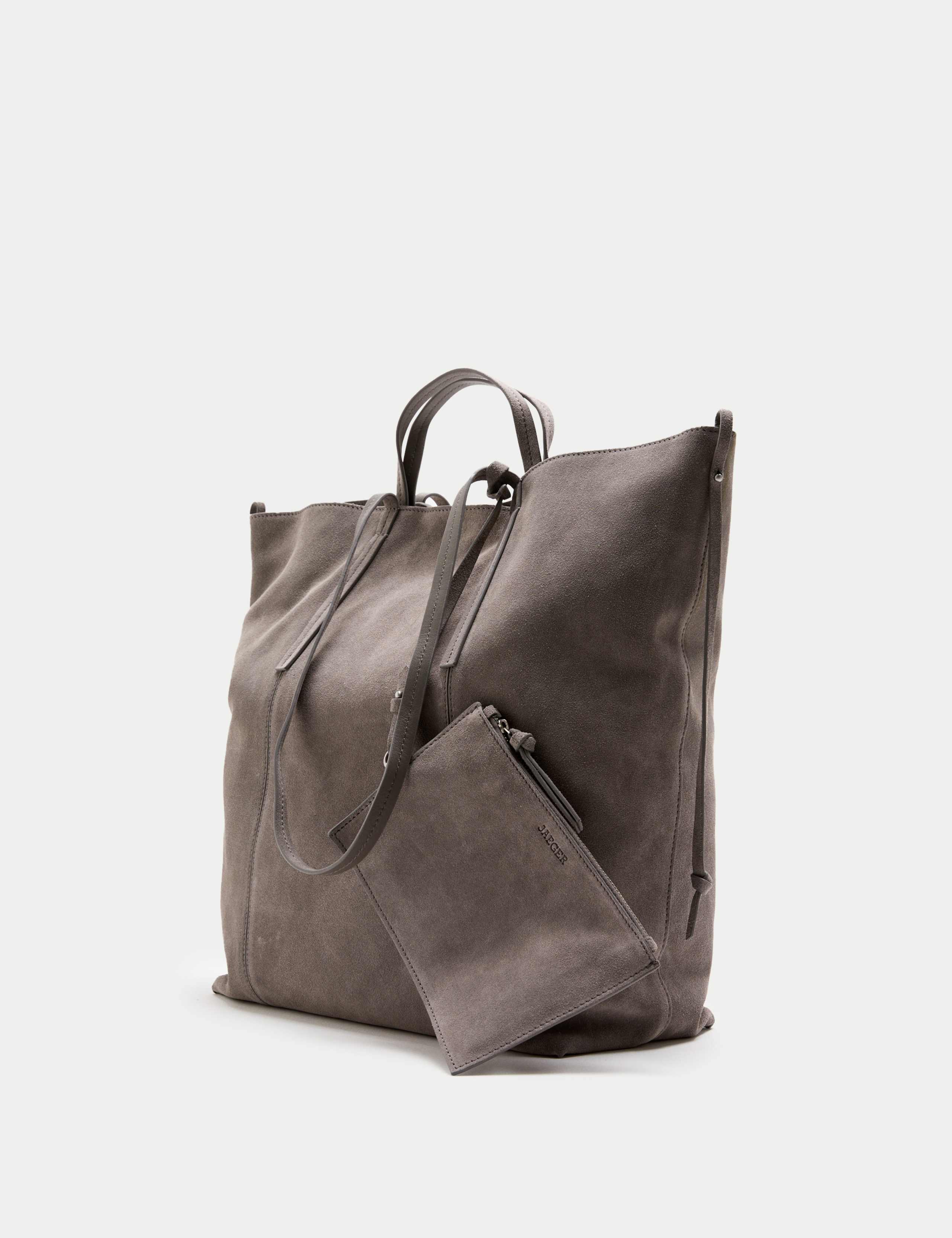 Suede Tote Bag 3 of 4