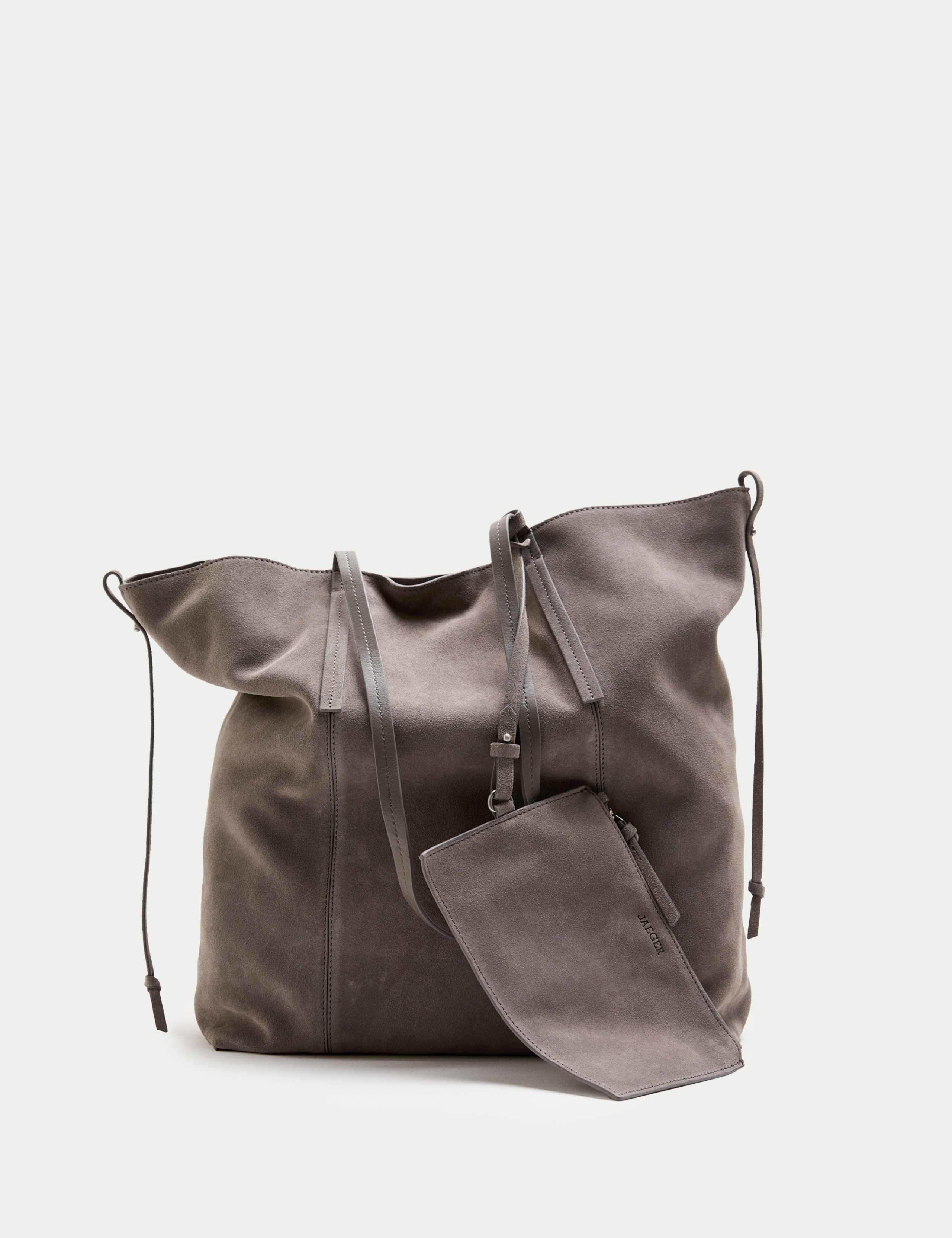 Suede Tote Bag 1 of 4