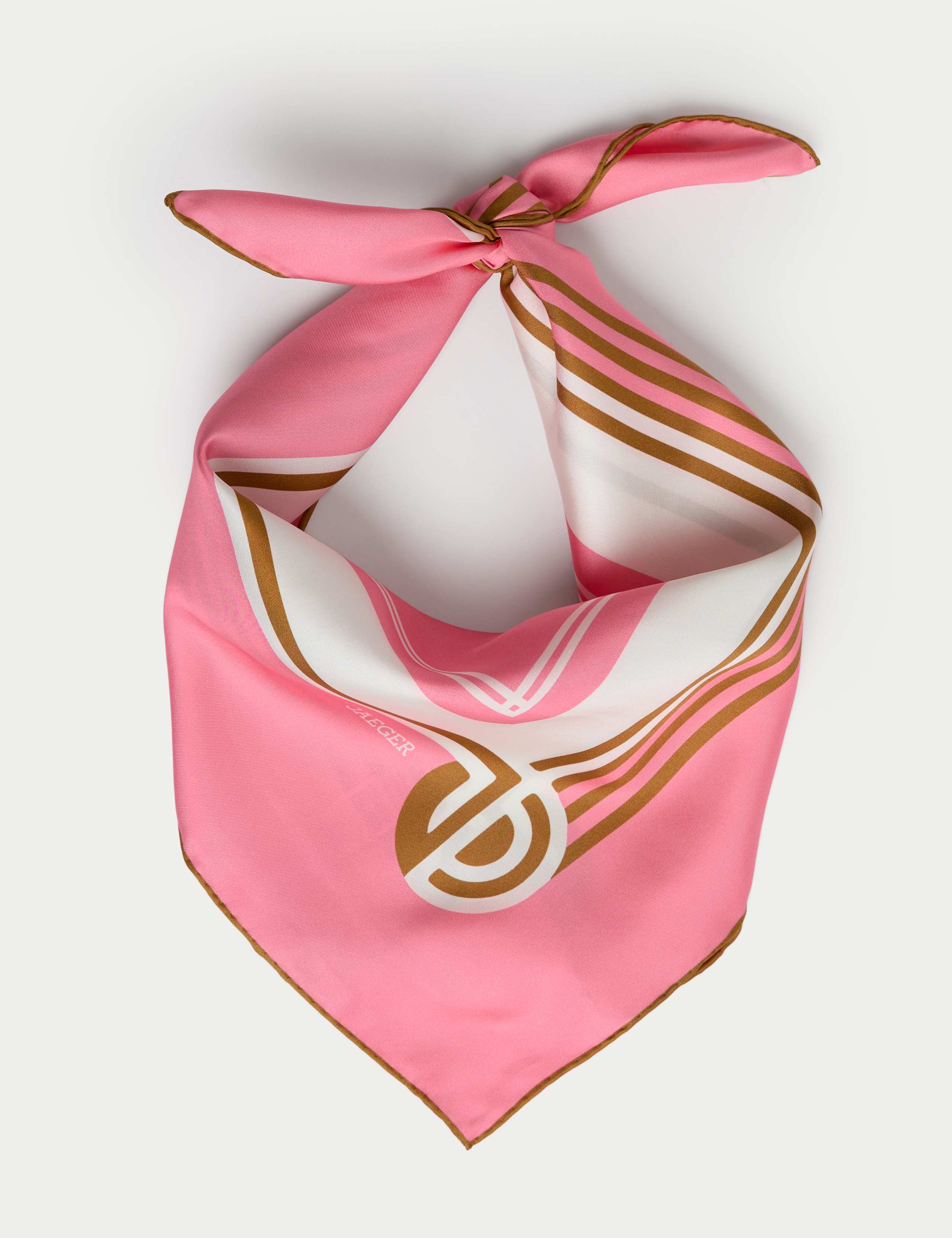 Pure Silk Square Scarf 1 of 2