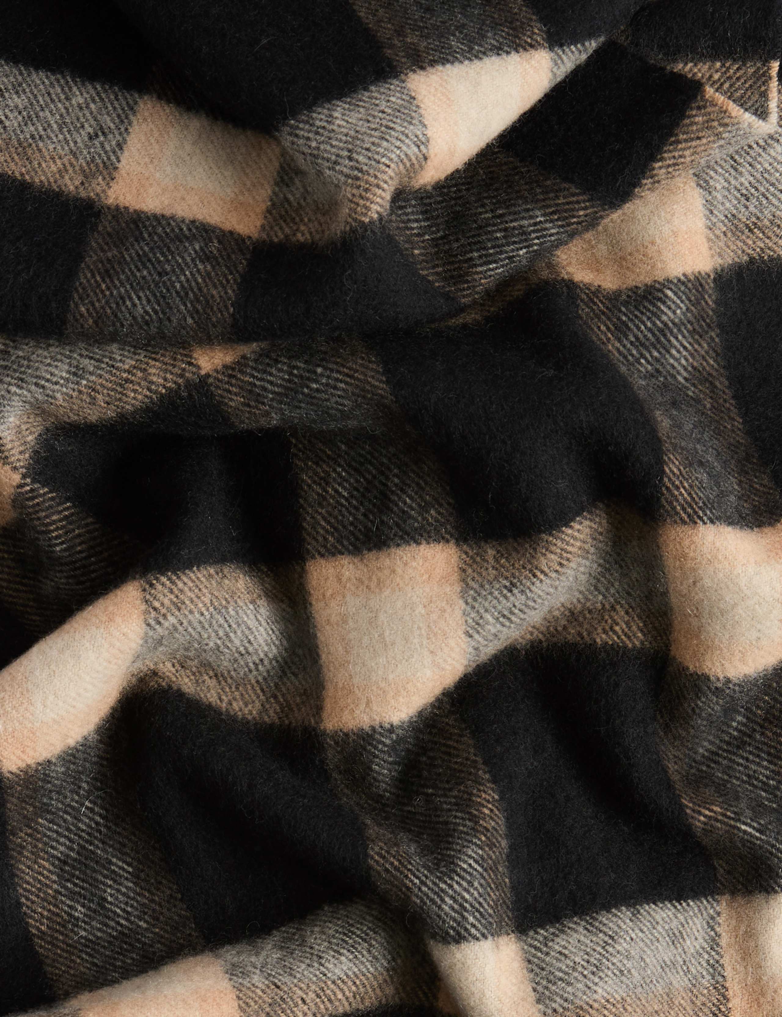 Pure Cashmere Checked Scarf 2 of 2