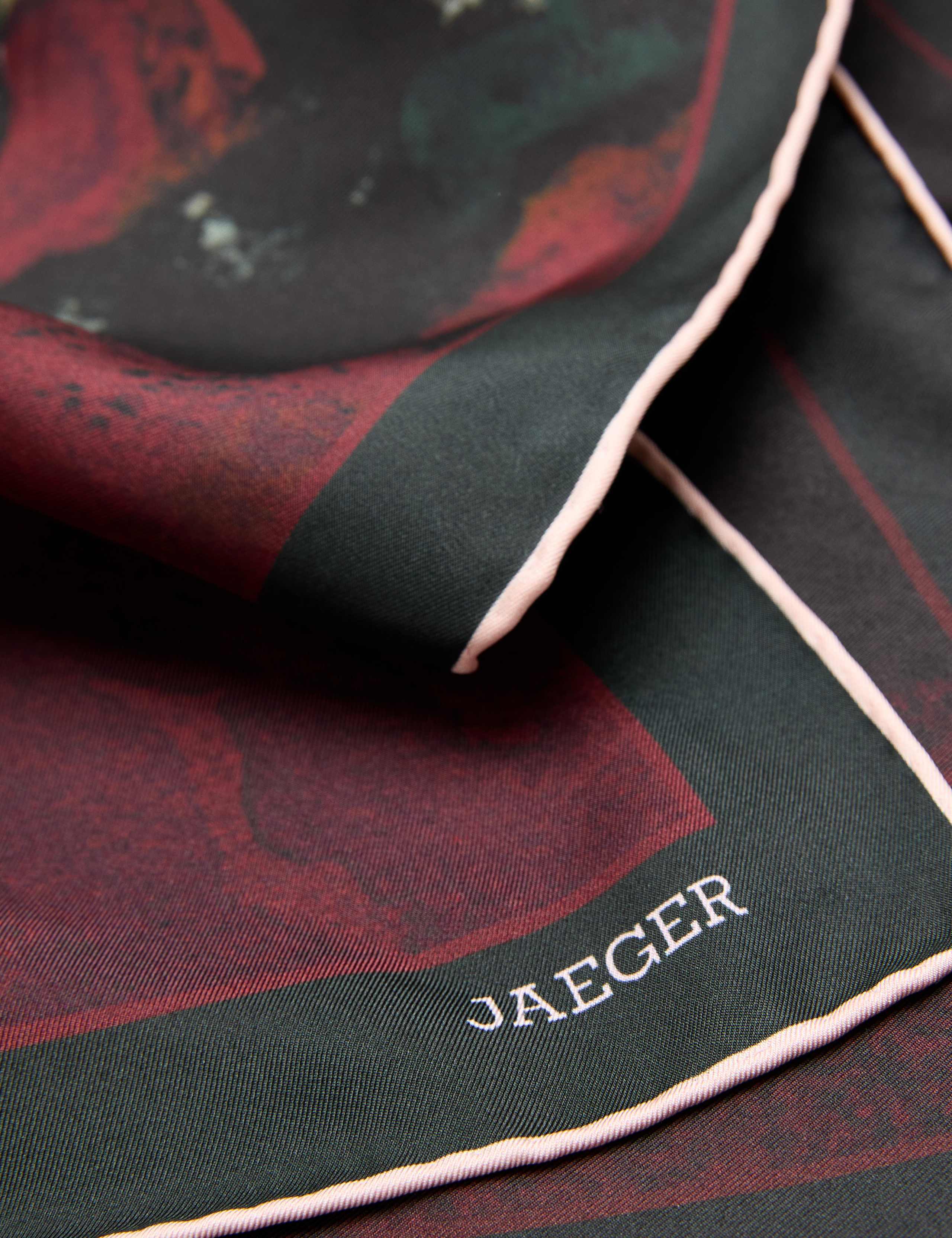 Pure Silk Hand-Rolled Printed Scarf 4 of 4