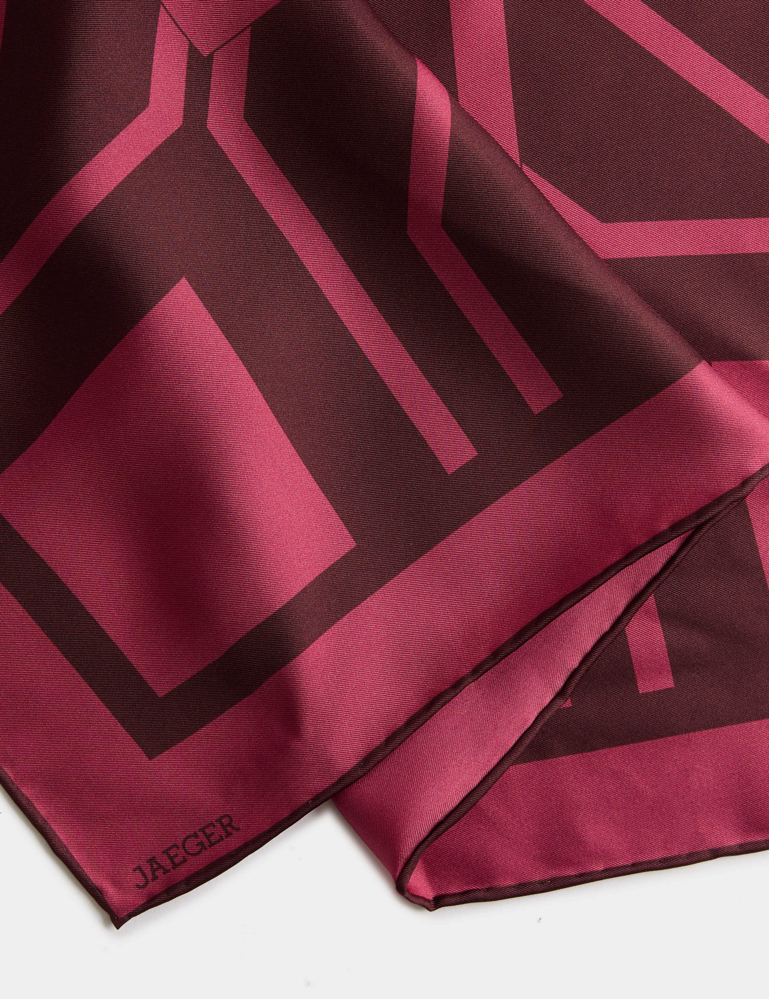 Pure Silk Printed Scarf 4 of 4