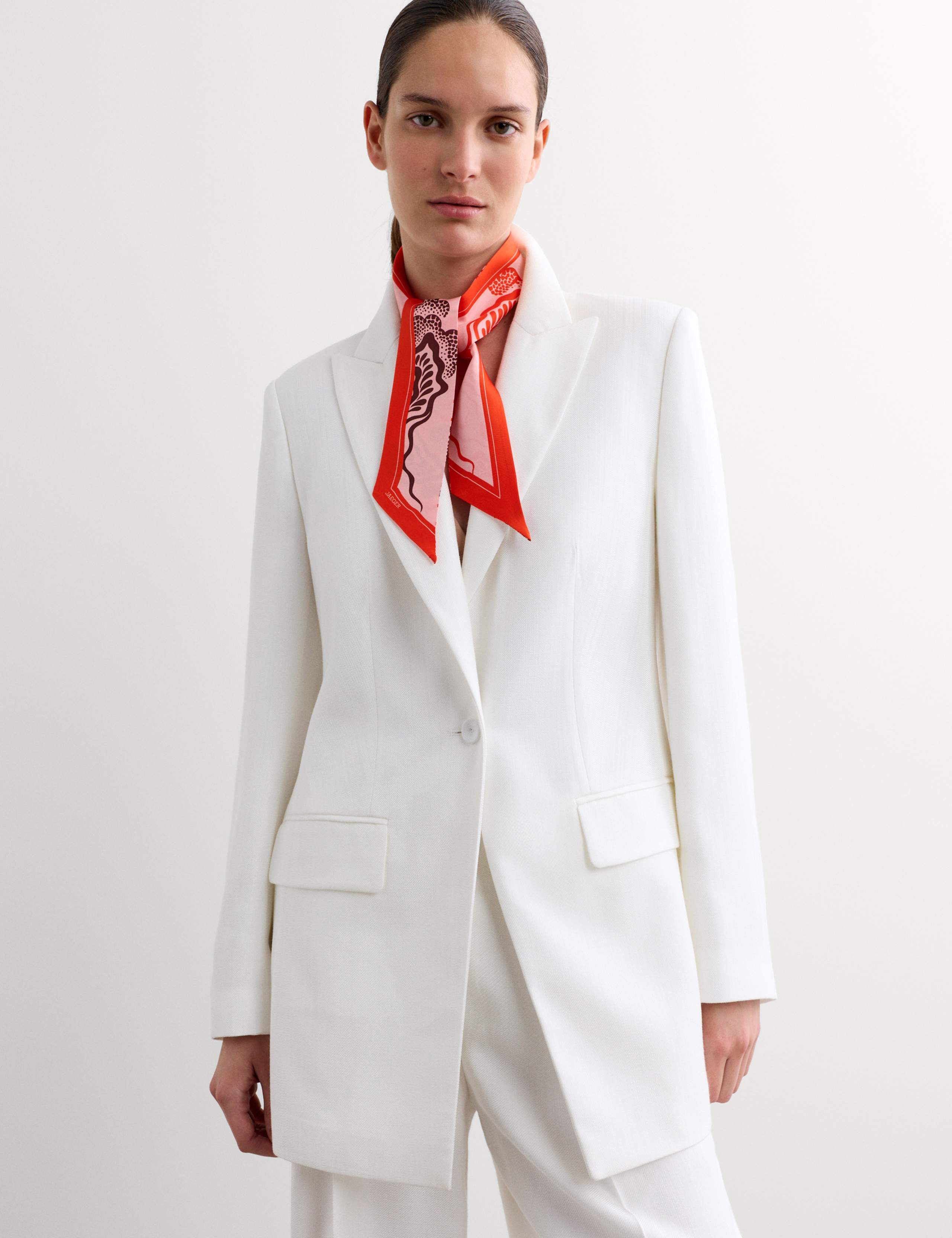 Pure Silk Printed Scarf 1 of 4