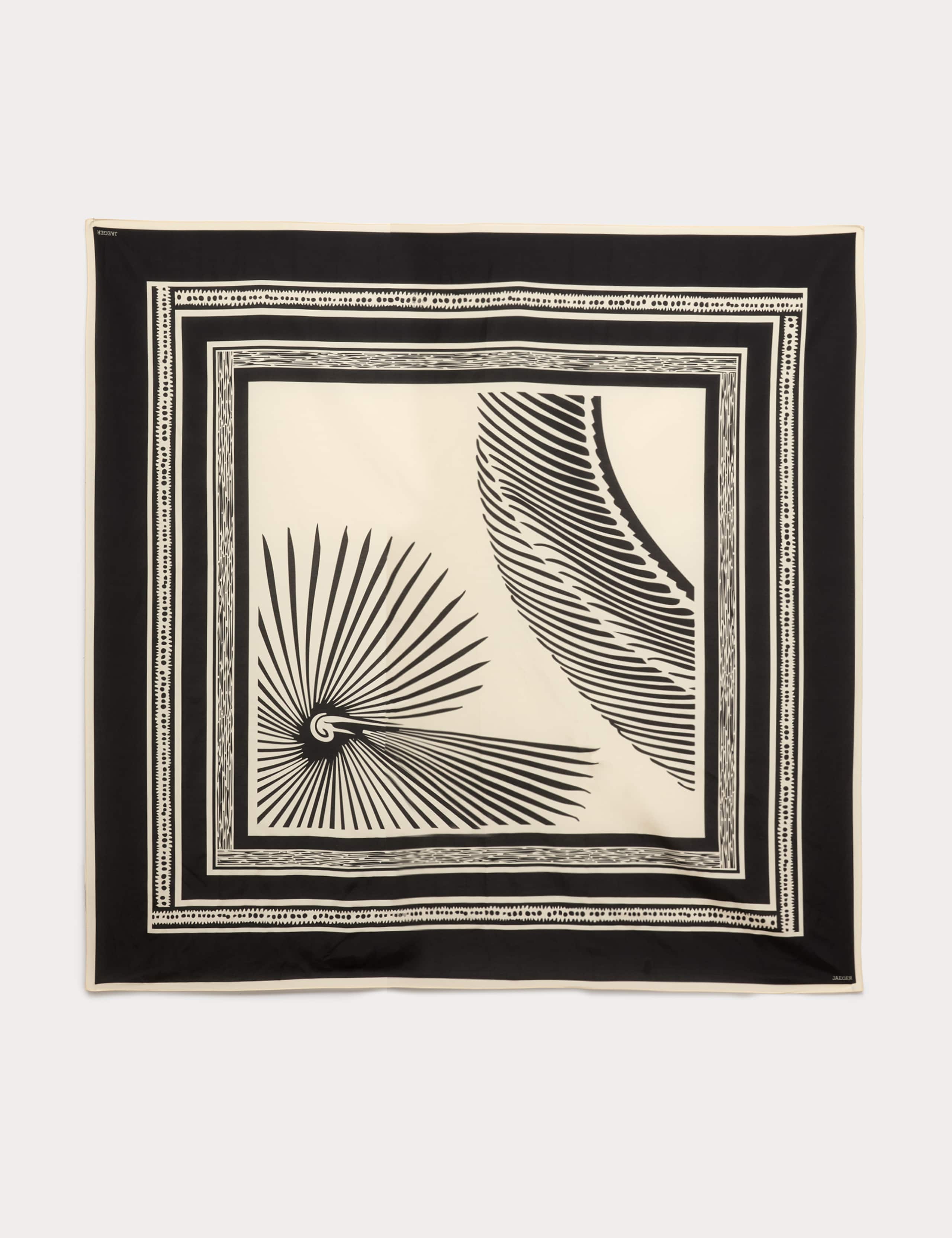 Cotton Rich Scarf with Silk 2 of 2