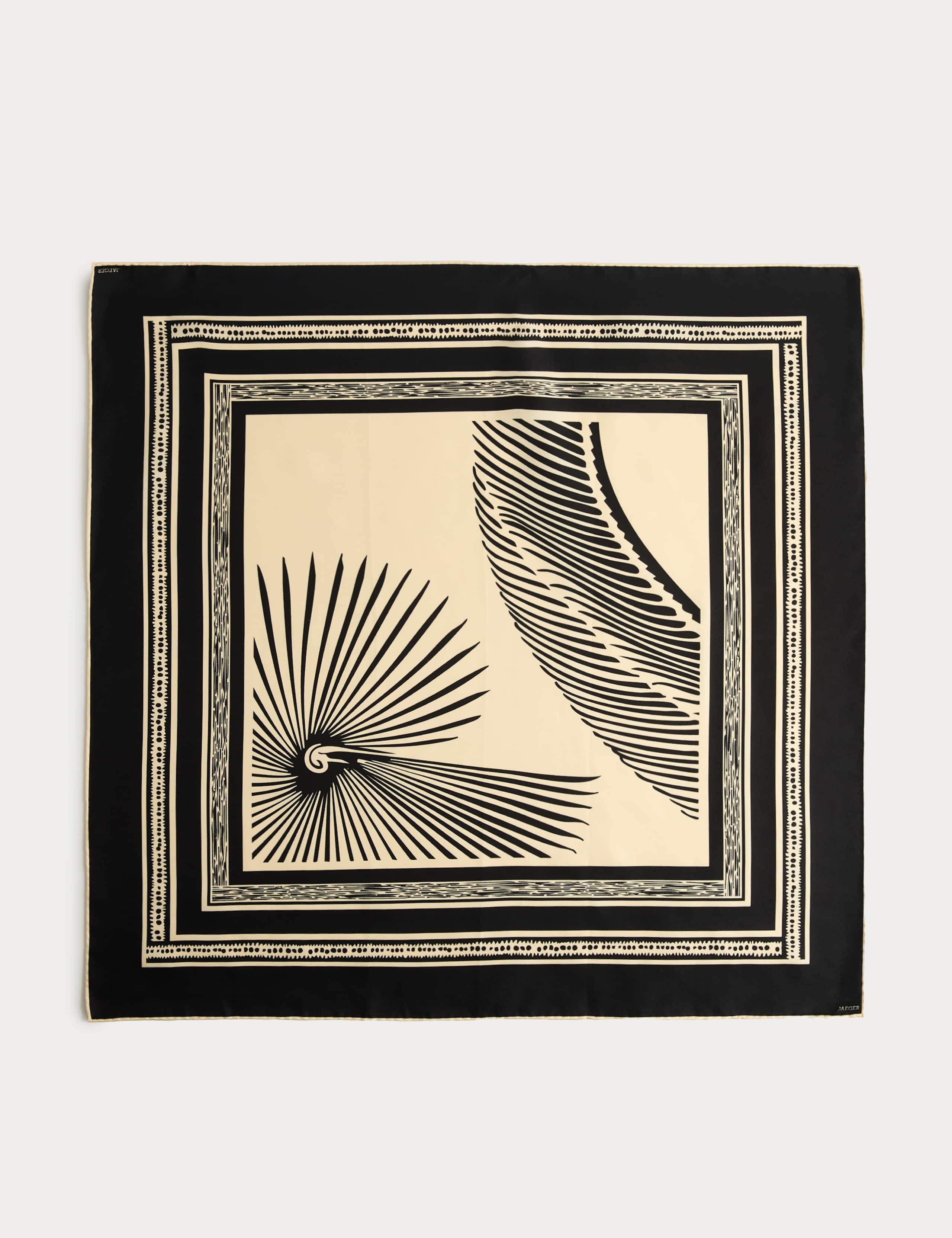 Pure Silk Printed Scarf 2 of 4