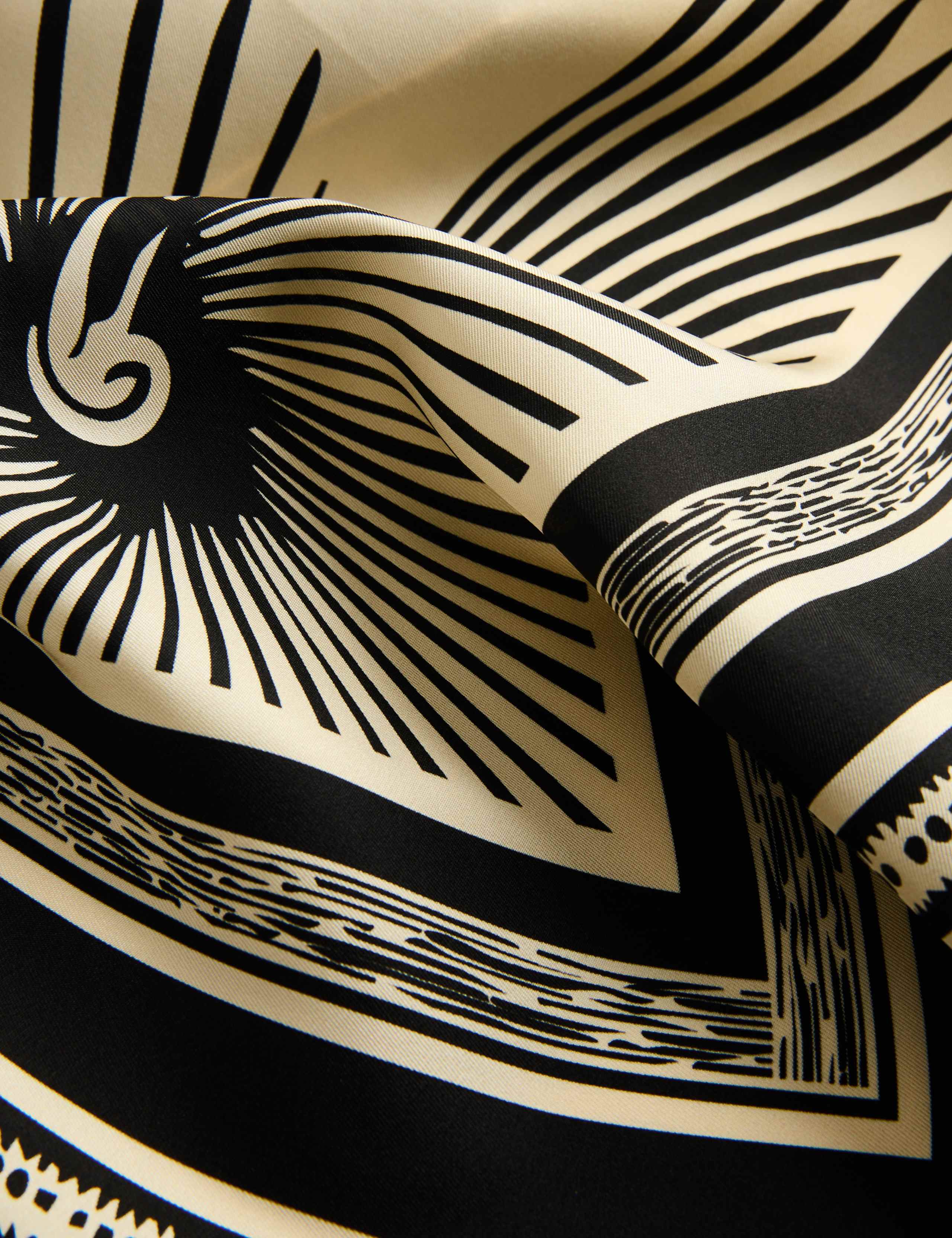 Pure Silk Printed Scarf 3 of 4