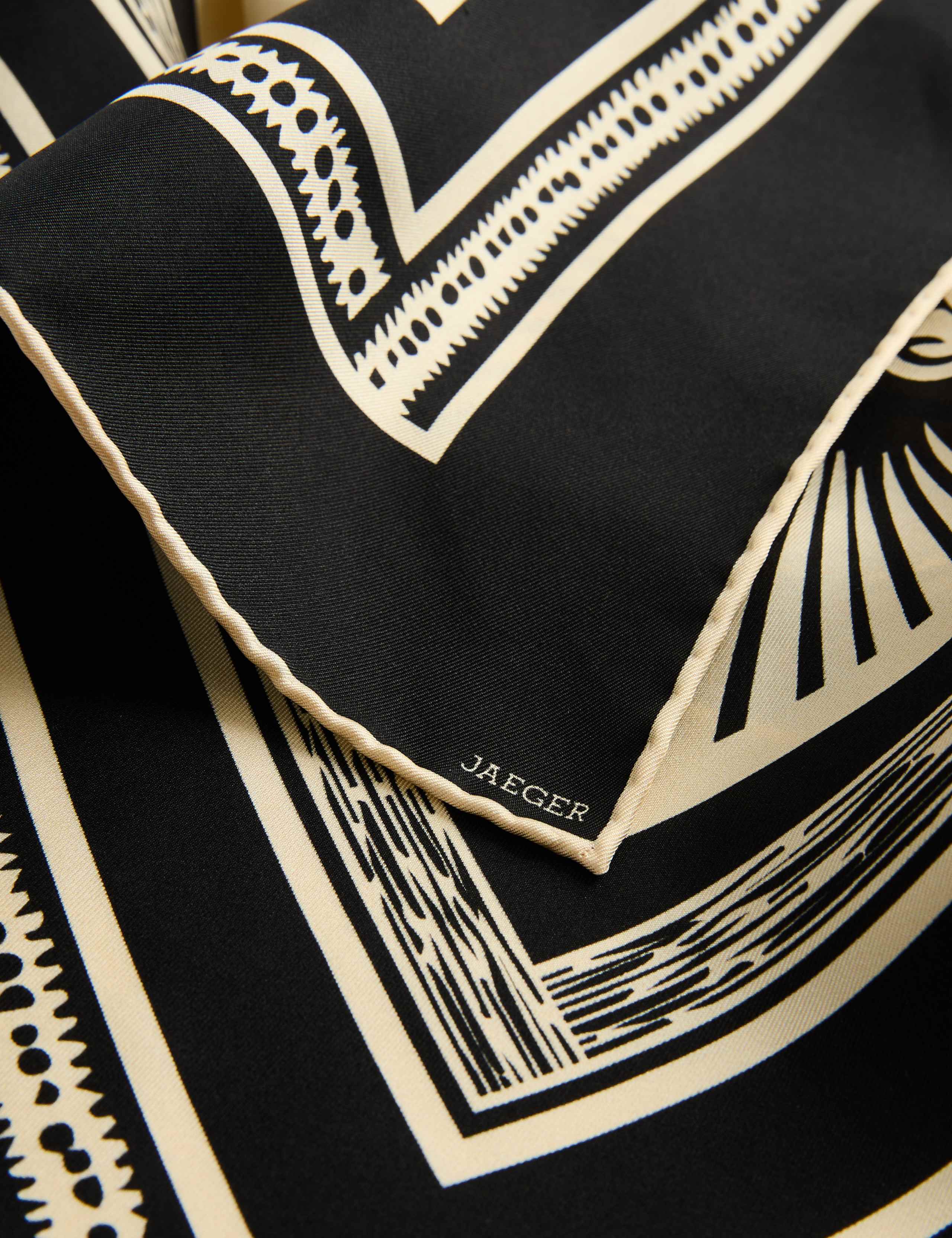 Pure Silk Printed Scarf 4 of 4