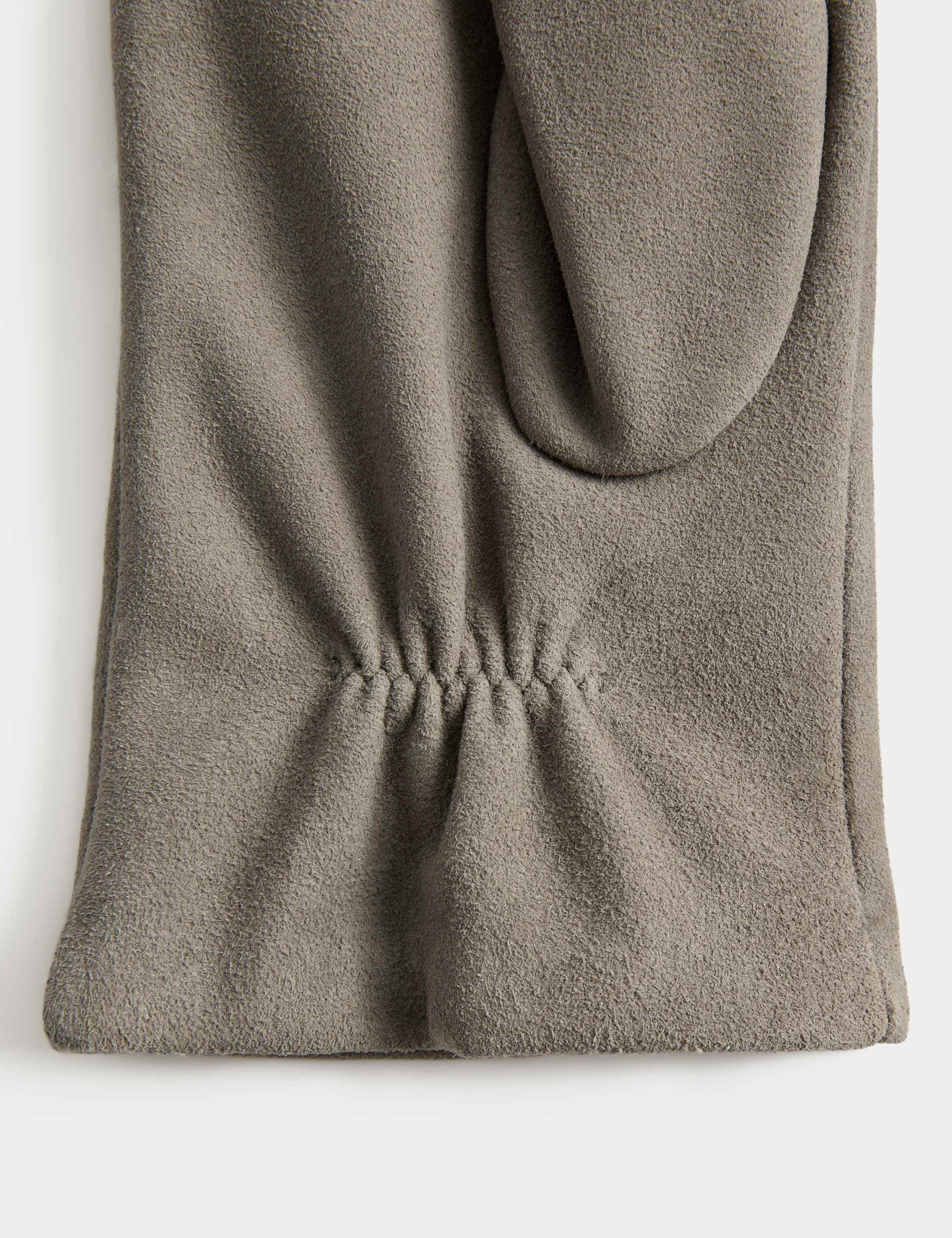 Suede Silk Lined Gloves 2 of 3