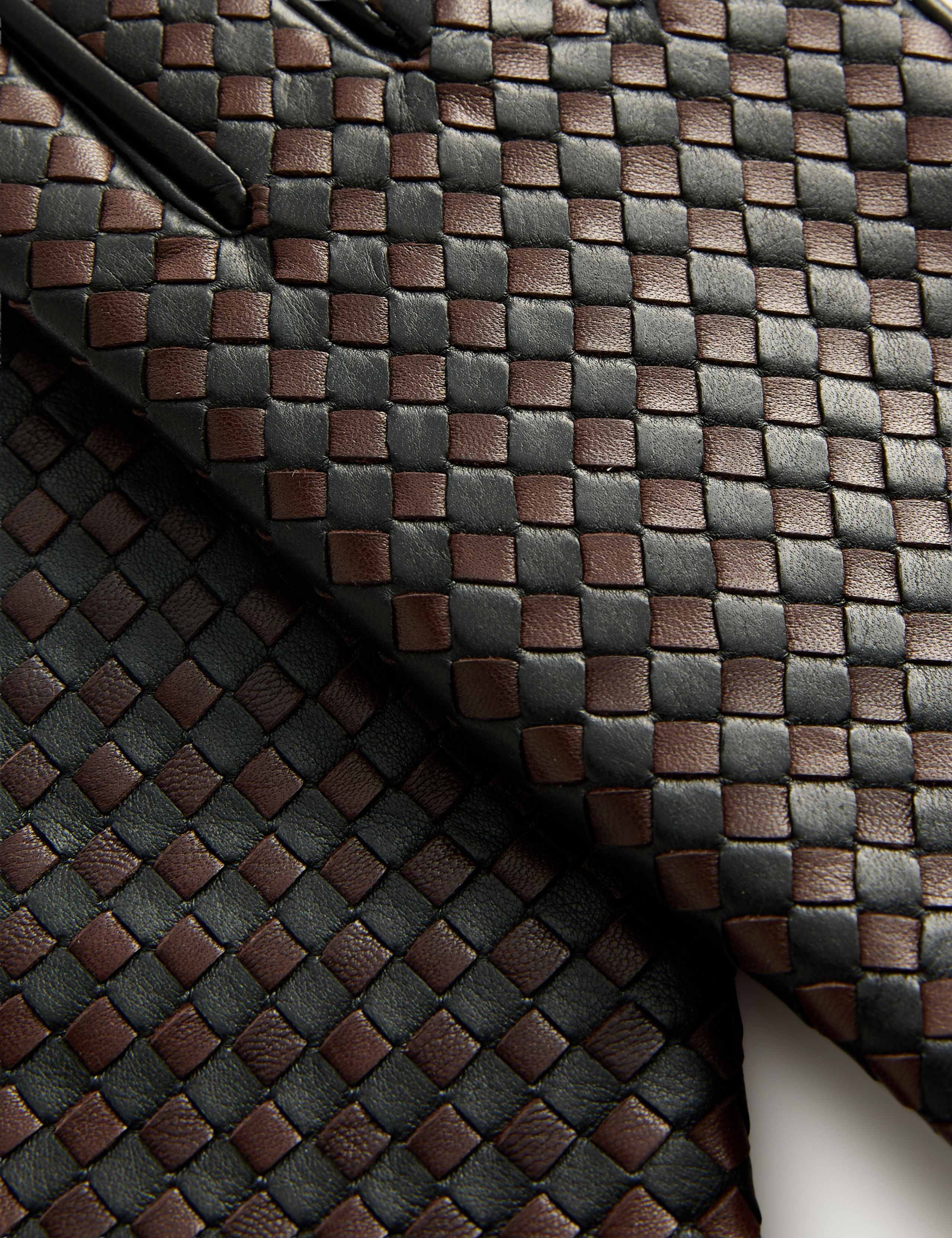 Leather Cashmere Lined Gloves 2 of 3