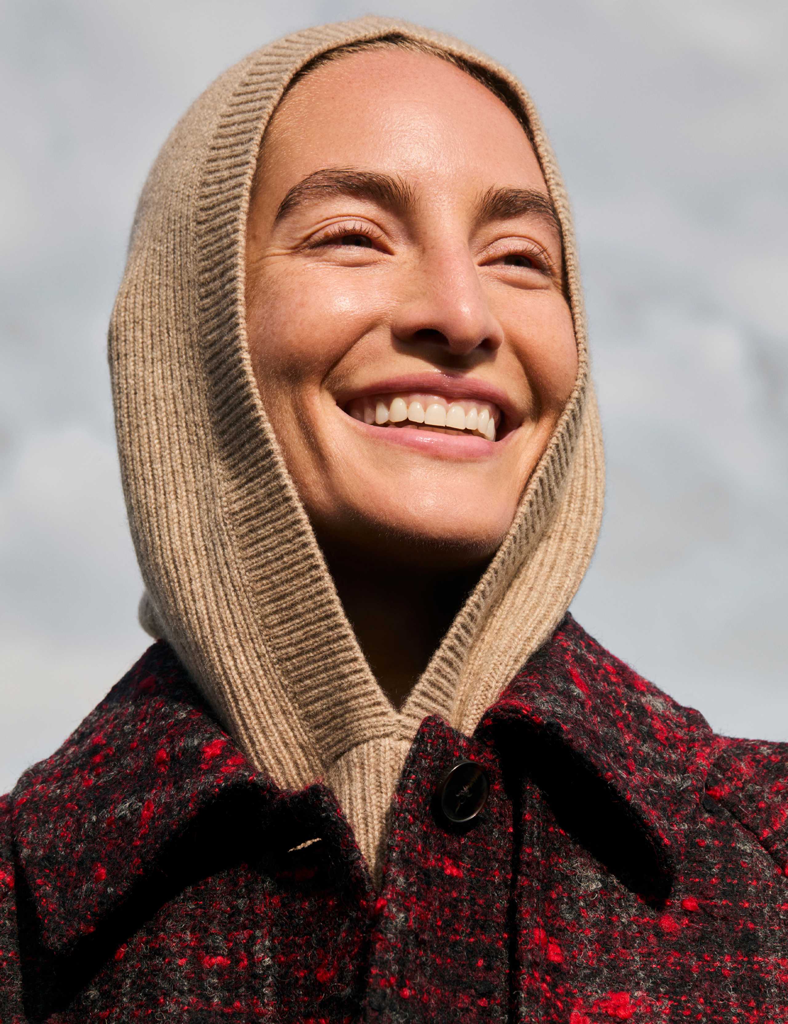 Pure Cashmere Knitted Balaclava 2 of 2