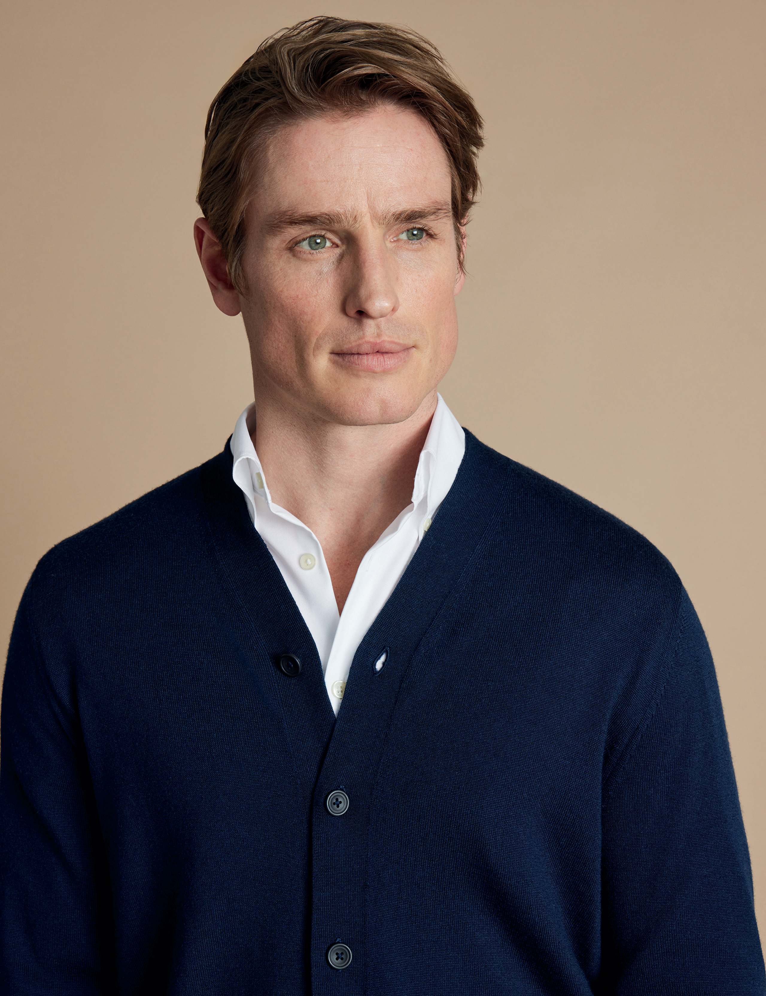 Pure Merino Wool V-Neck Cardigan 4 of 6