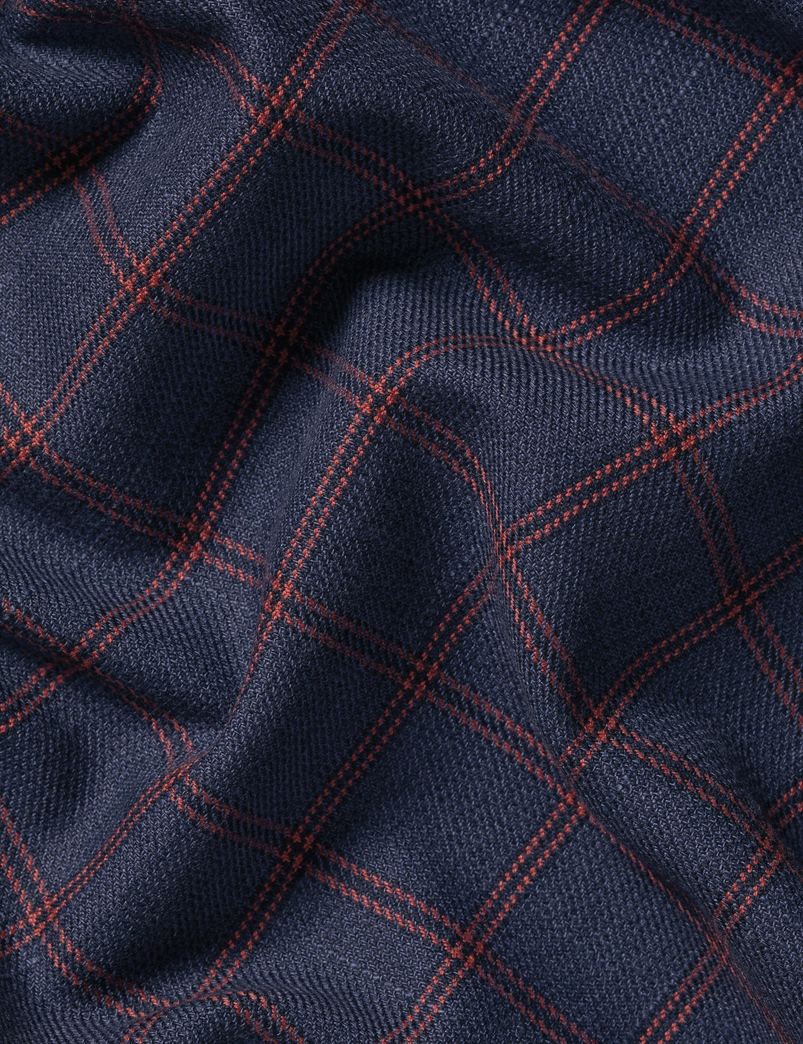 Slim Fit Non Iron Pure Cotton Check Shirt 6 of 6