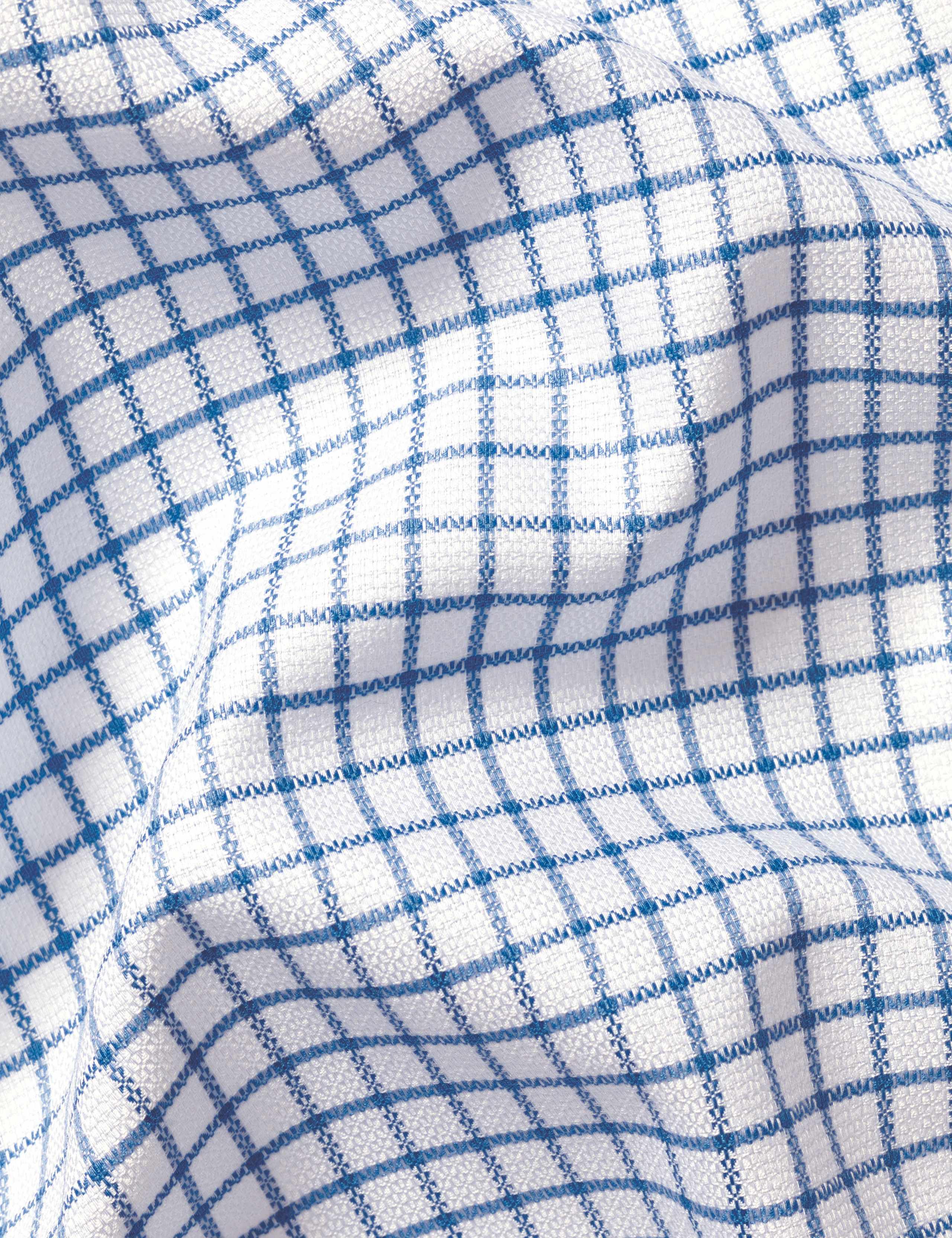 Slim Fit Easy Iron Pure Cotton Check Shirt 6 of 6