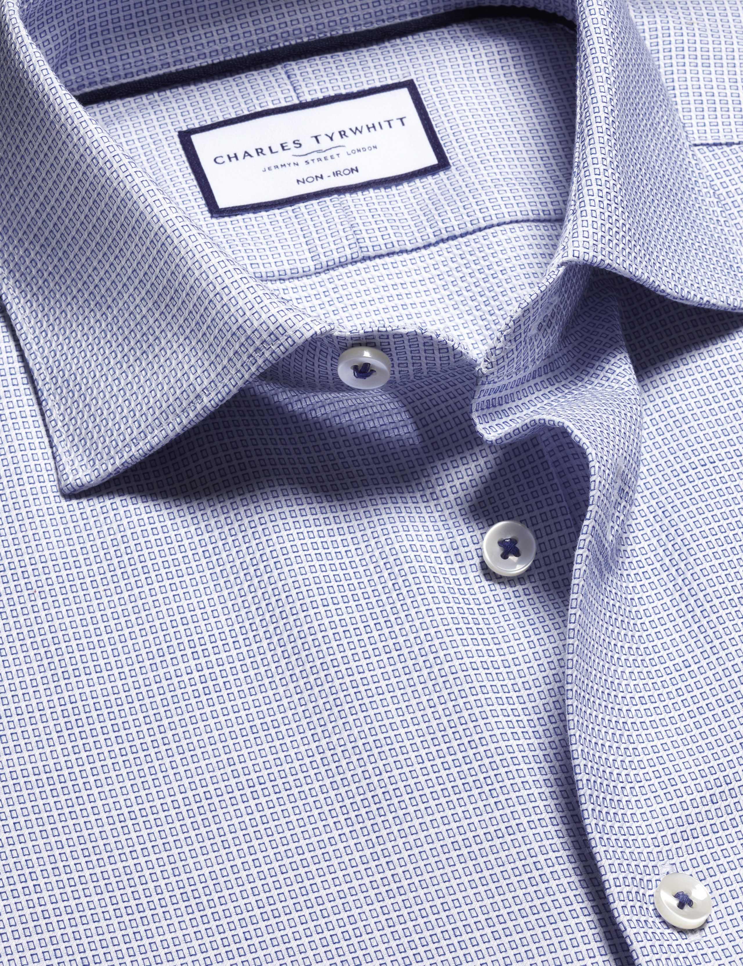 Slim Fit Easy Iron Pure Cotton Shirt 5 of 6