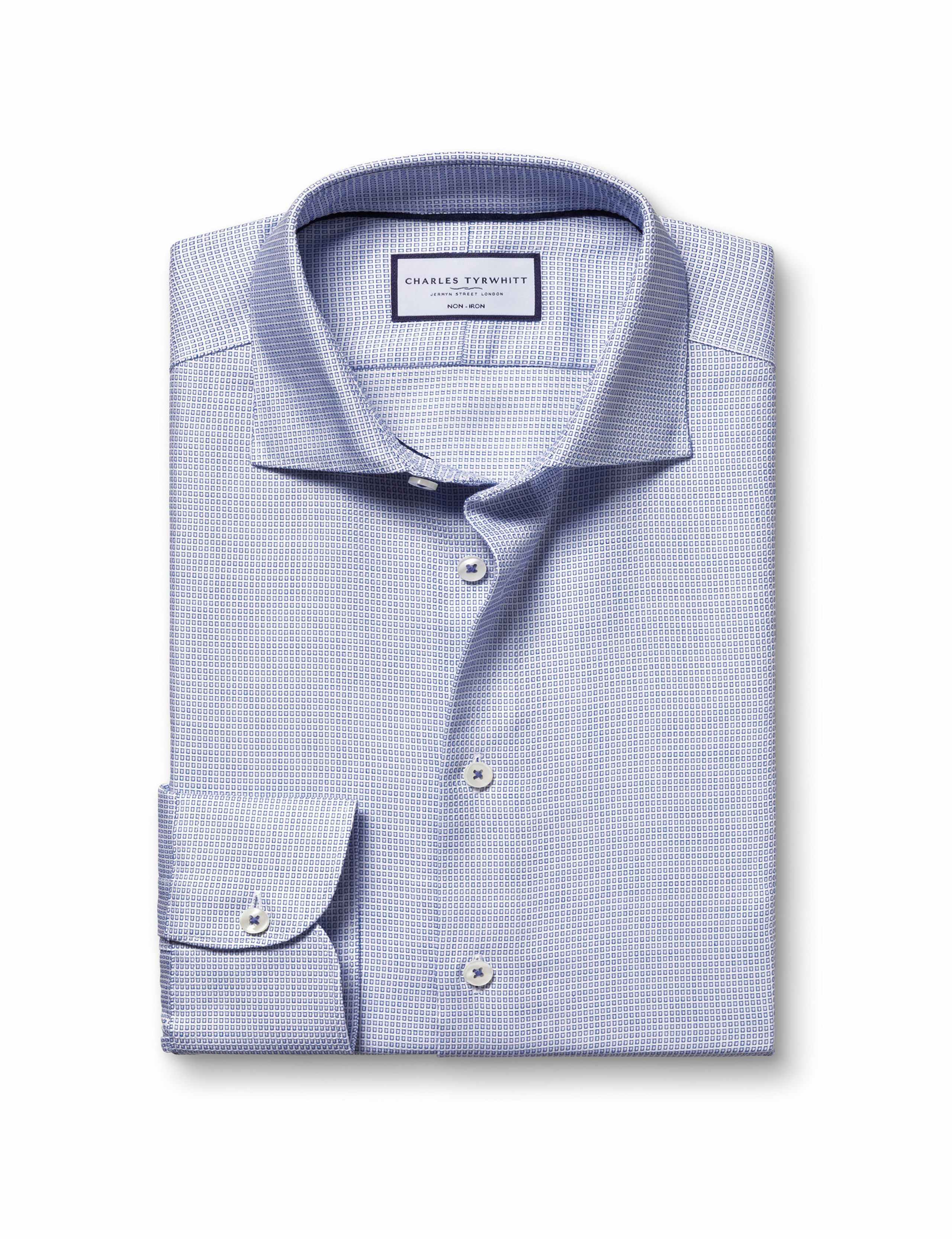 Slim Fit Easy Iron Pure Cotton Shirt 2 of 6
