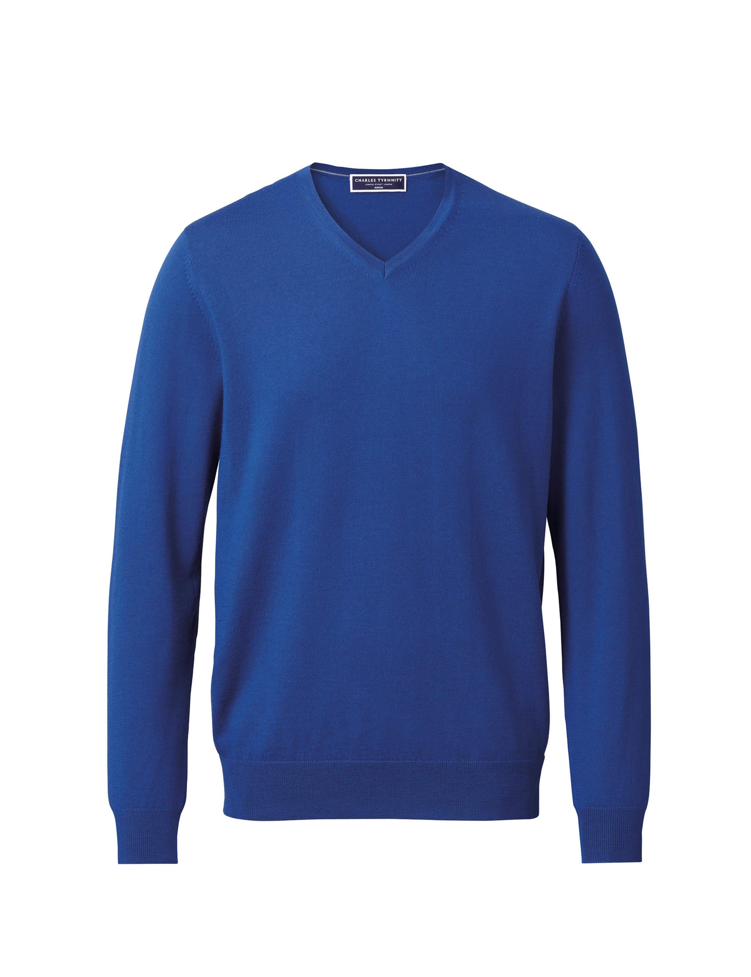 Pure Merino Wool V-Neck Jumper 2 of 5