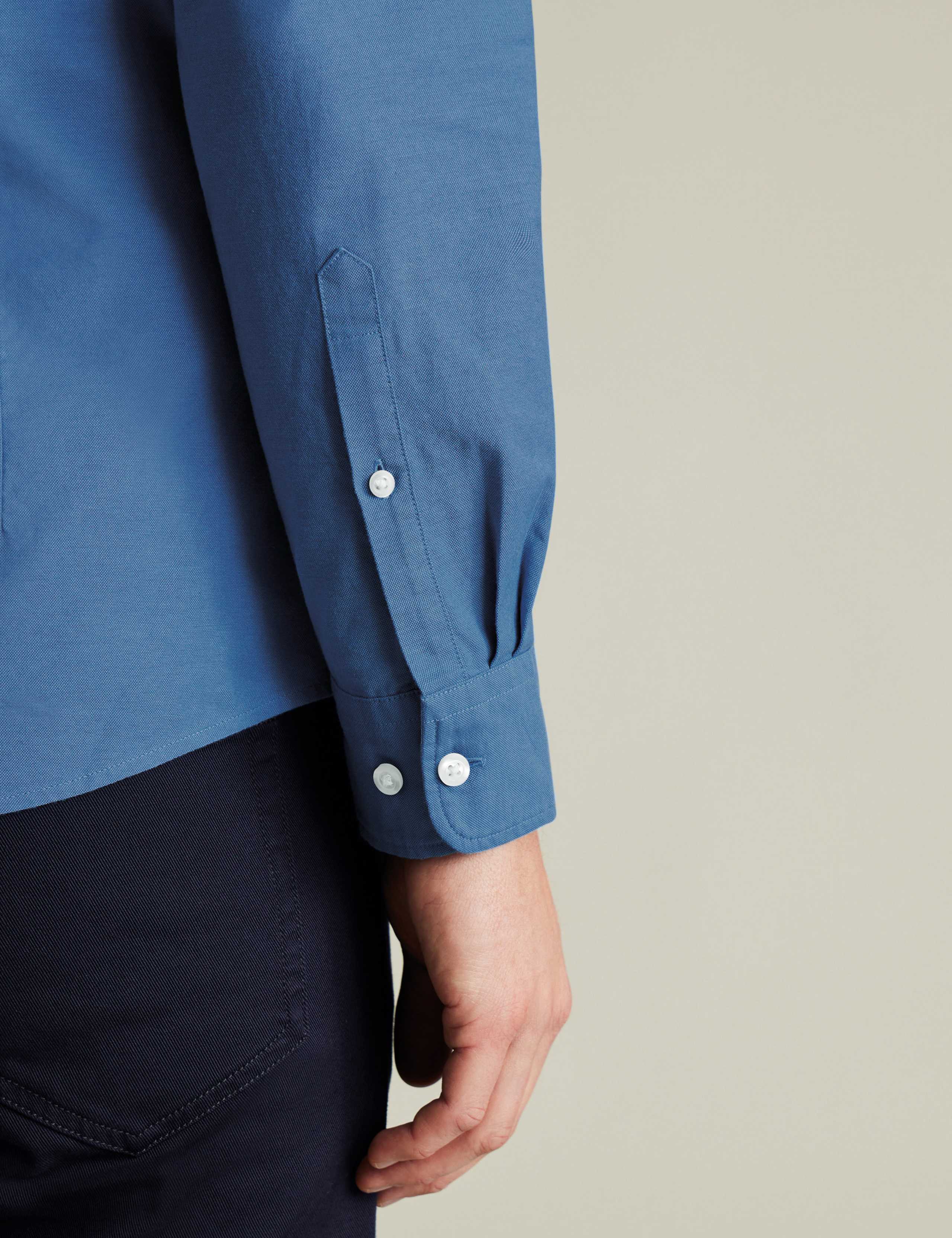 Slim Fit Pure Cotton Stretch Oxford Shirt 4 of 6