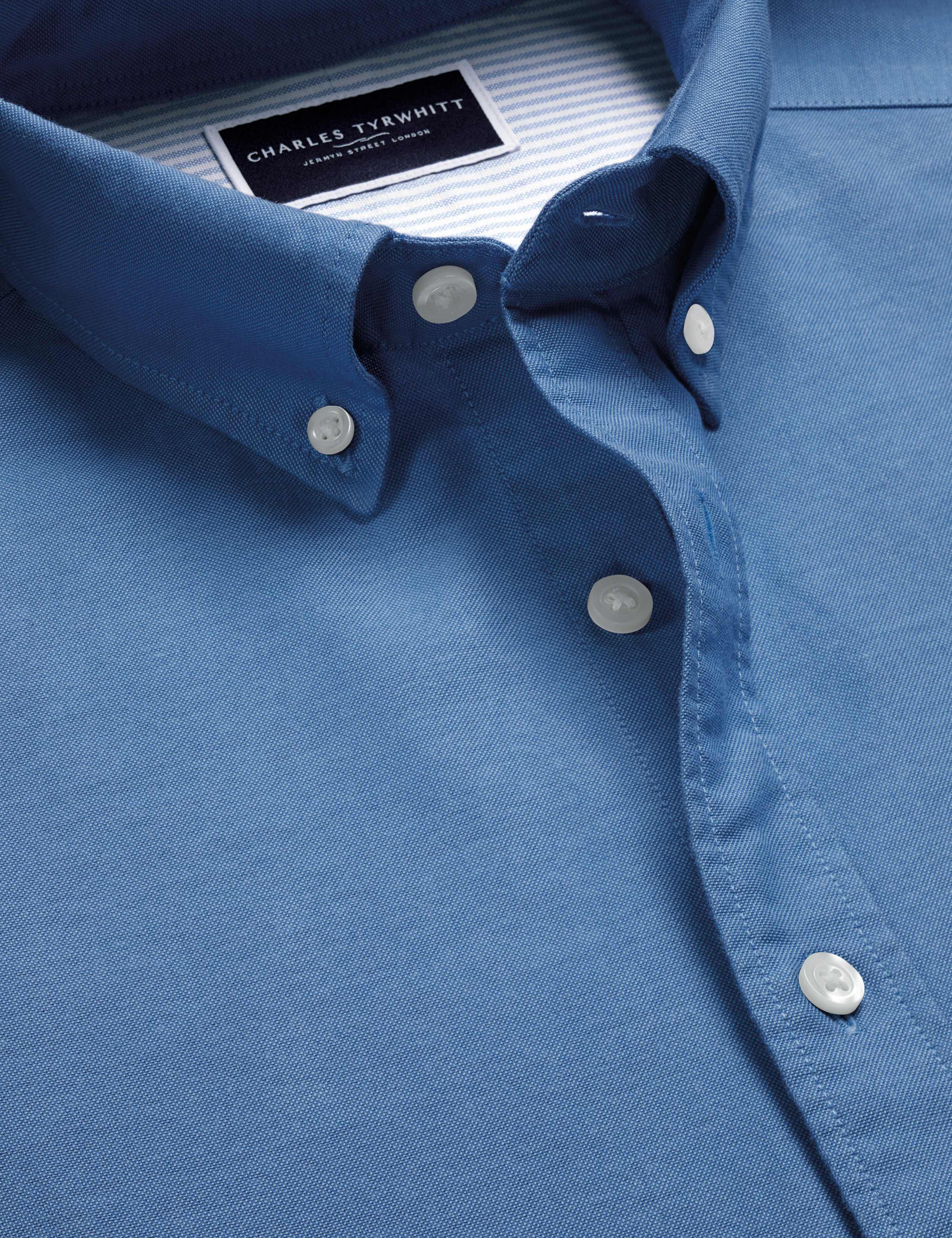 Slim Fit Pure Cotton Stretch Oxford Shirt 5 of 6