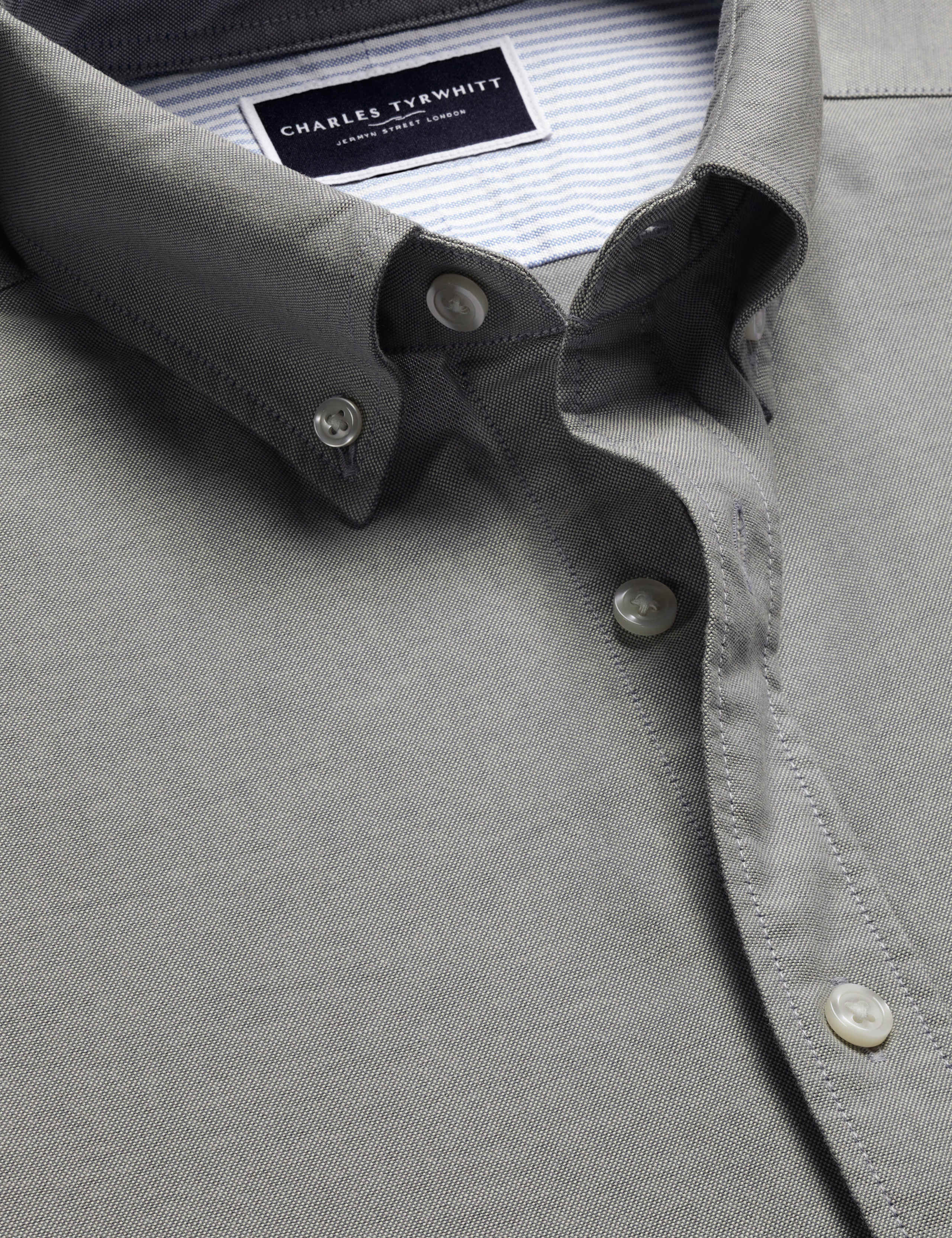 Slim Fit Pure Cotton Stretch Oxford Shirt 5 of 6