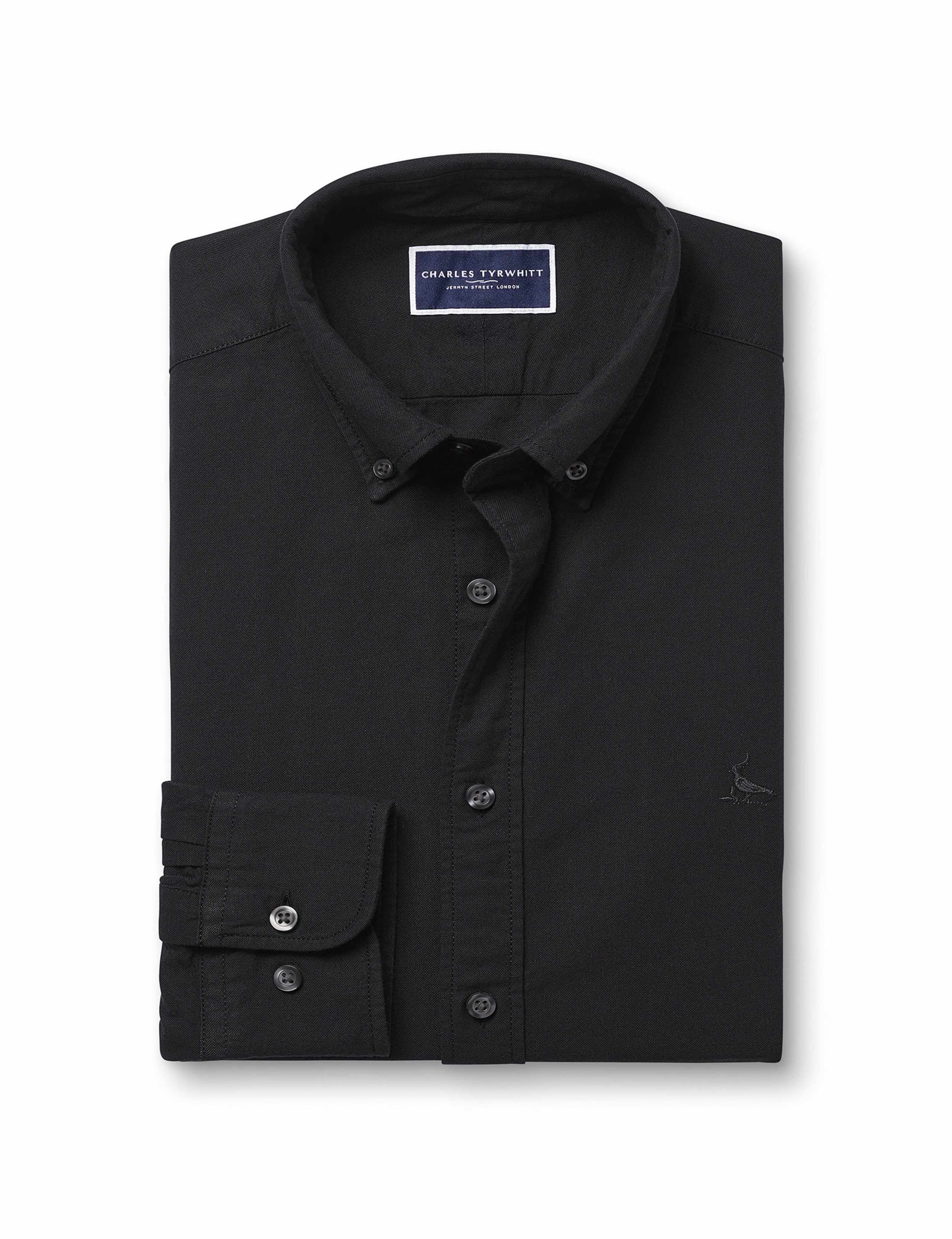 Slim Fit Pure Cotton Stretch Oxford Shirt 2 of 6