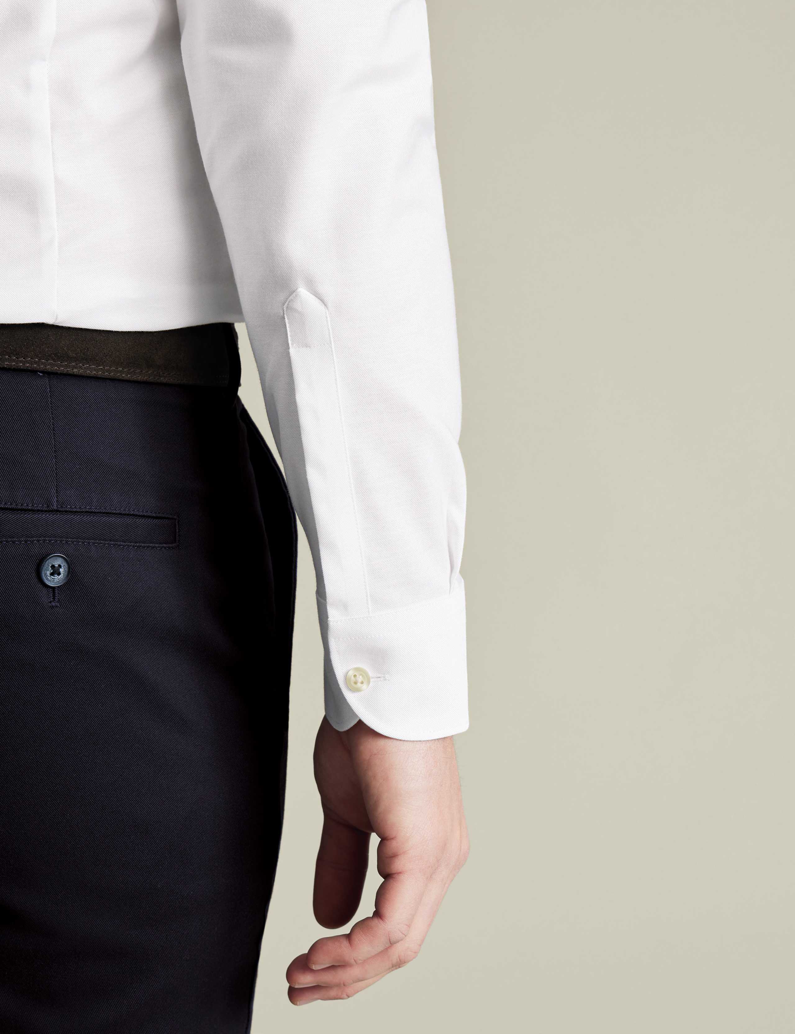 Slim Fit Cotton Rich Oxford Shirt 4 of 6