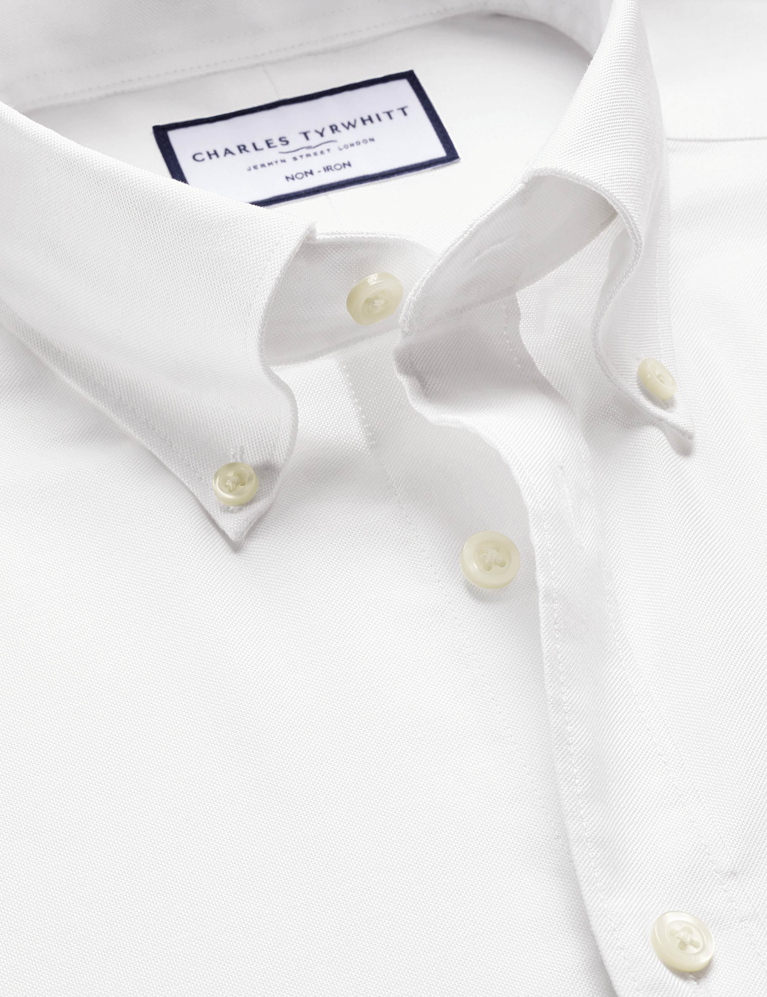 Slim Fit Cotton Rich Oxford Shirt 5 of 6