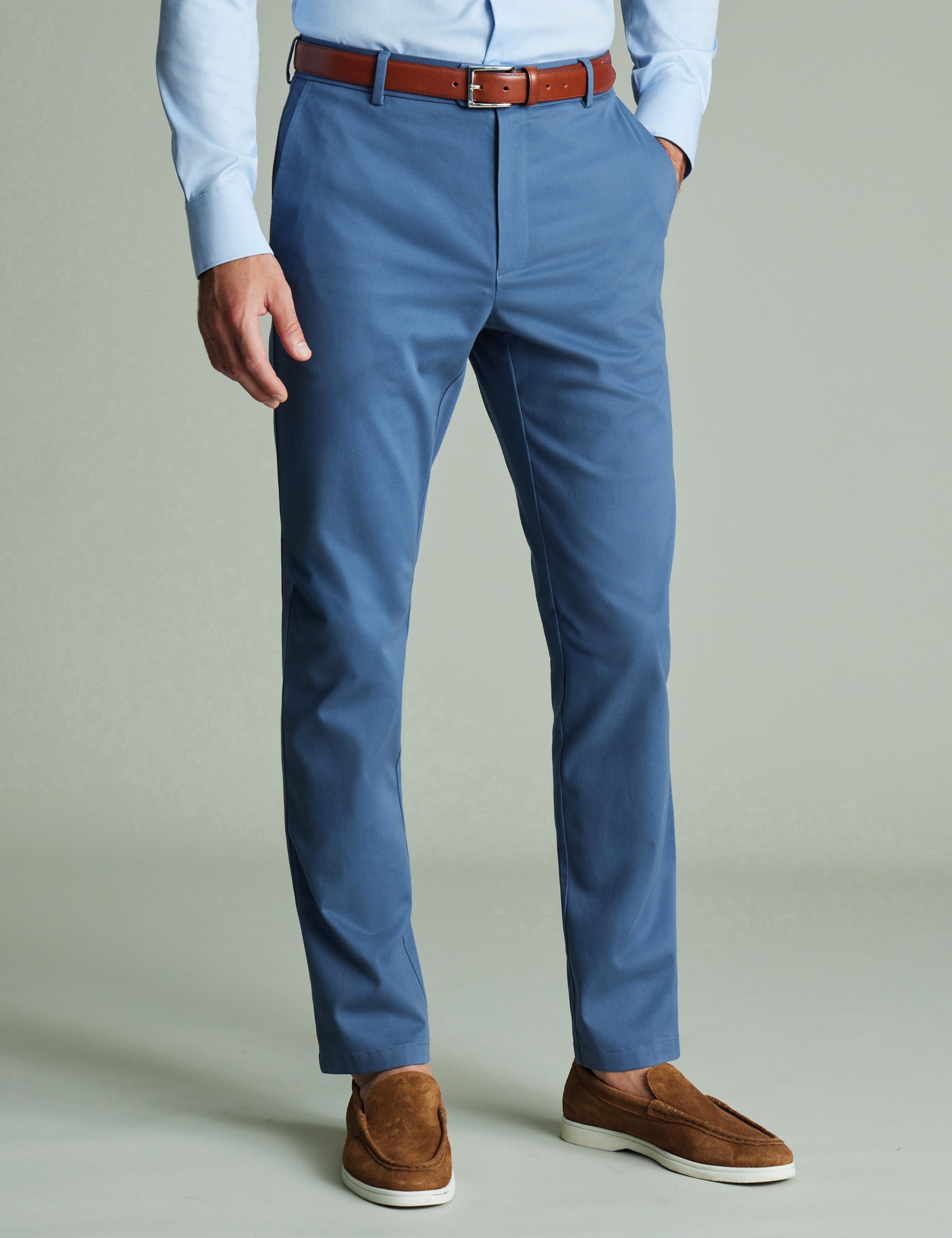 Slim Fit Non Iron Stretch Chinos 2 of 3