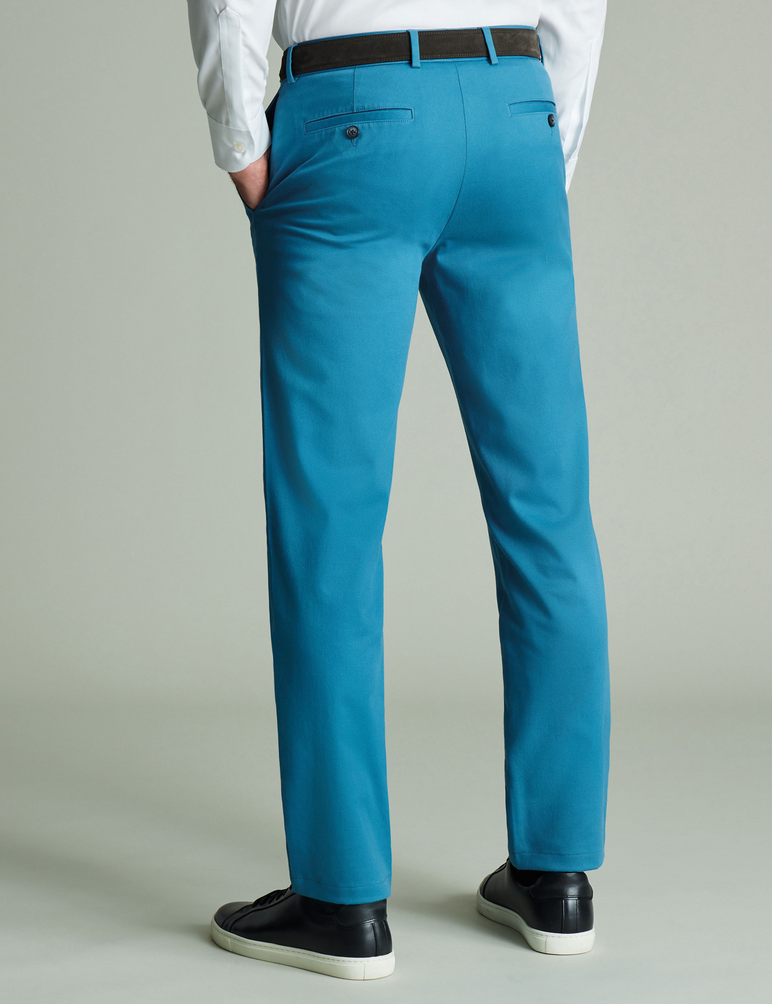 Slim Fit Non Iron Stretch Chinos 3 of 4