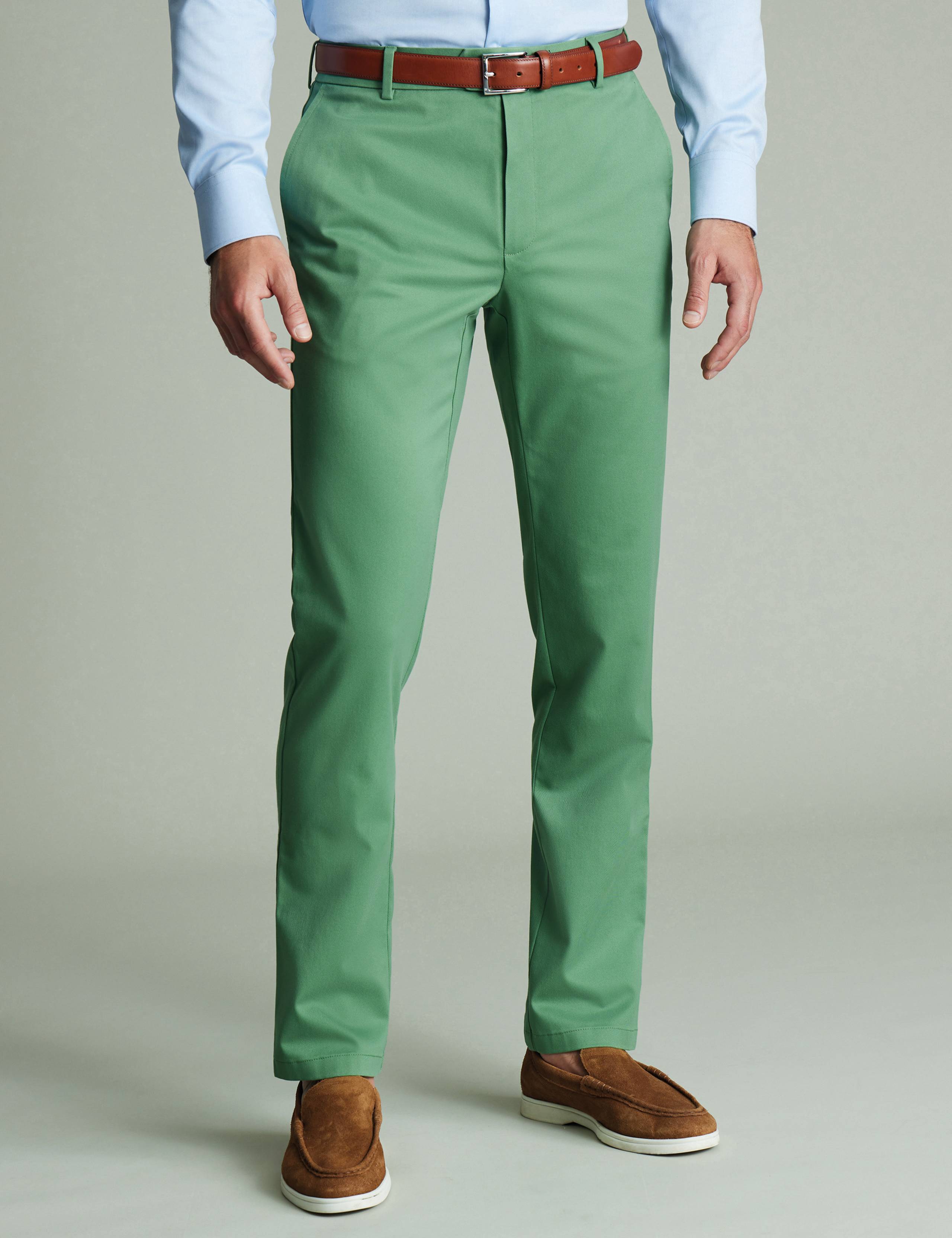 Slim Fit Non Iron Stretch Chinos 2 of 3