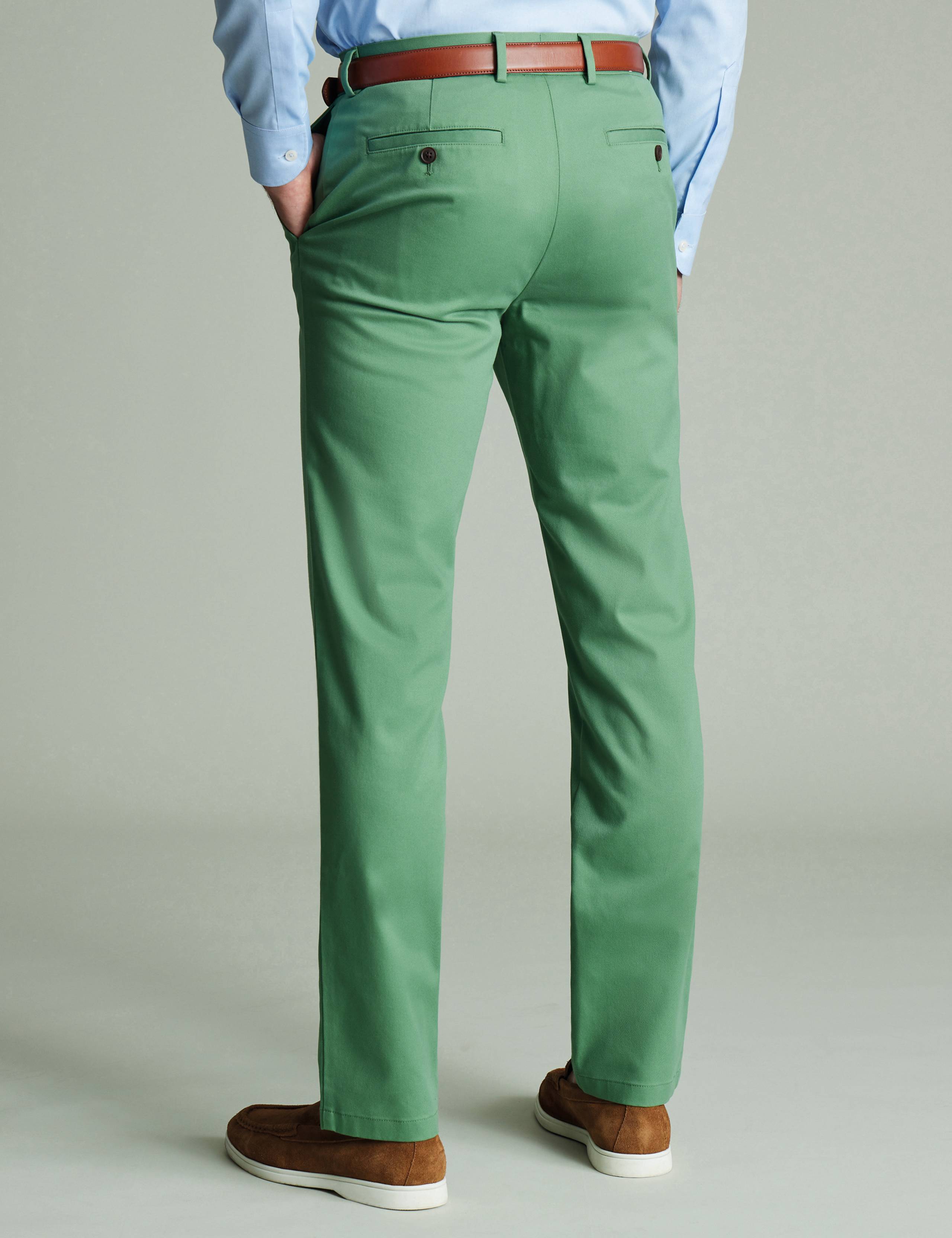 Slim Fit Non Iron Stretch Chinos 3 of 3