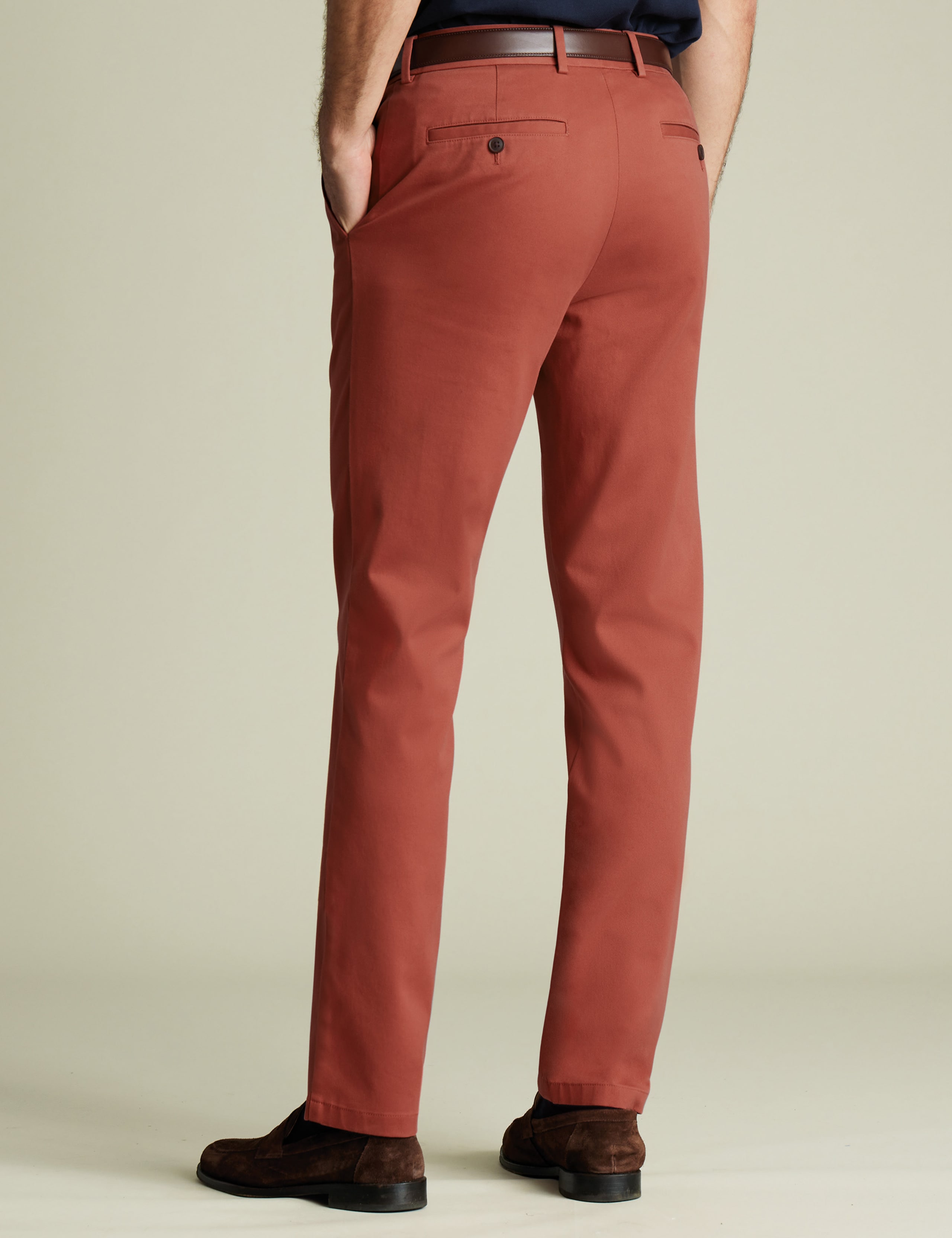 Slim Fit Non Iron Stretch Chinos 4 of 5