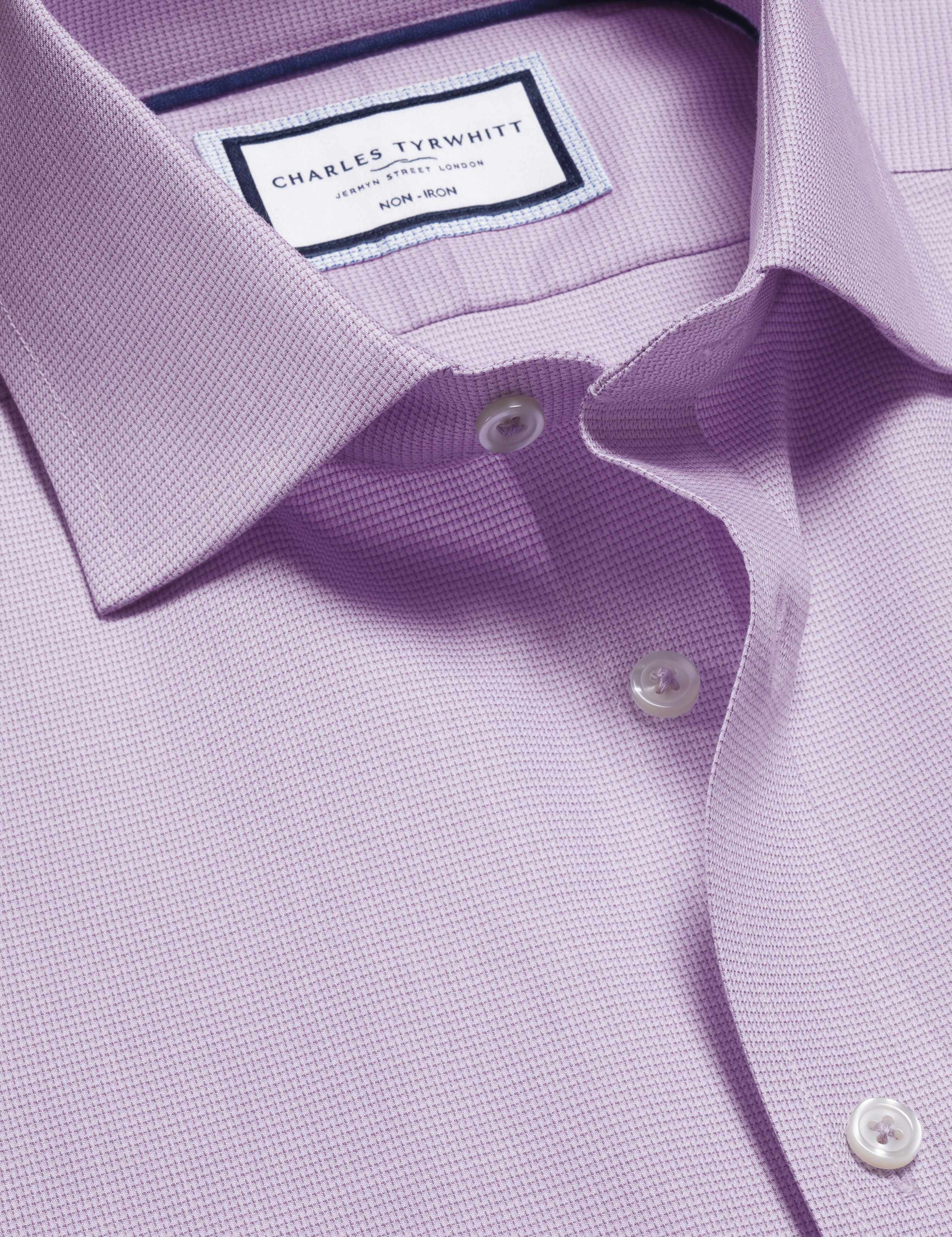 Slim Fit Easy Iron Pure Cotton Weave Shirt 5 of 6