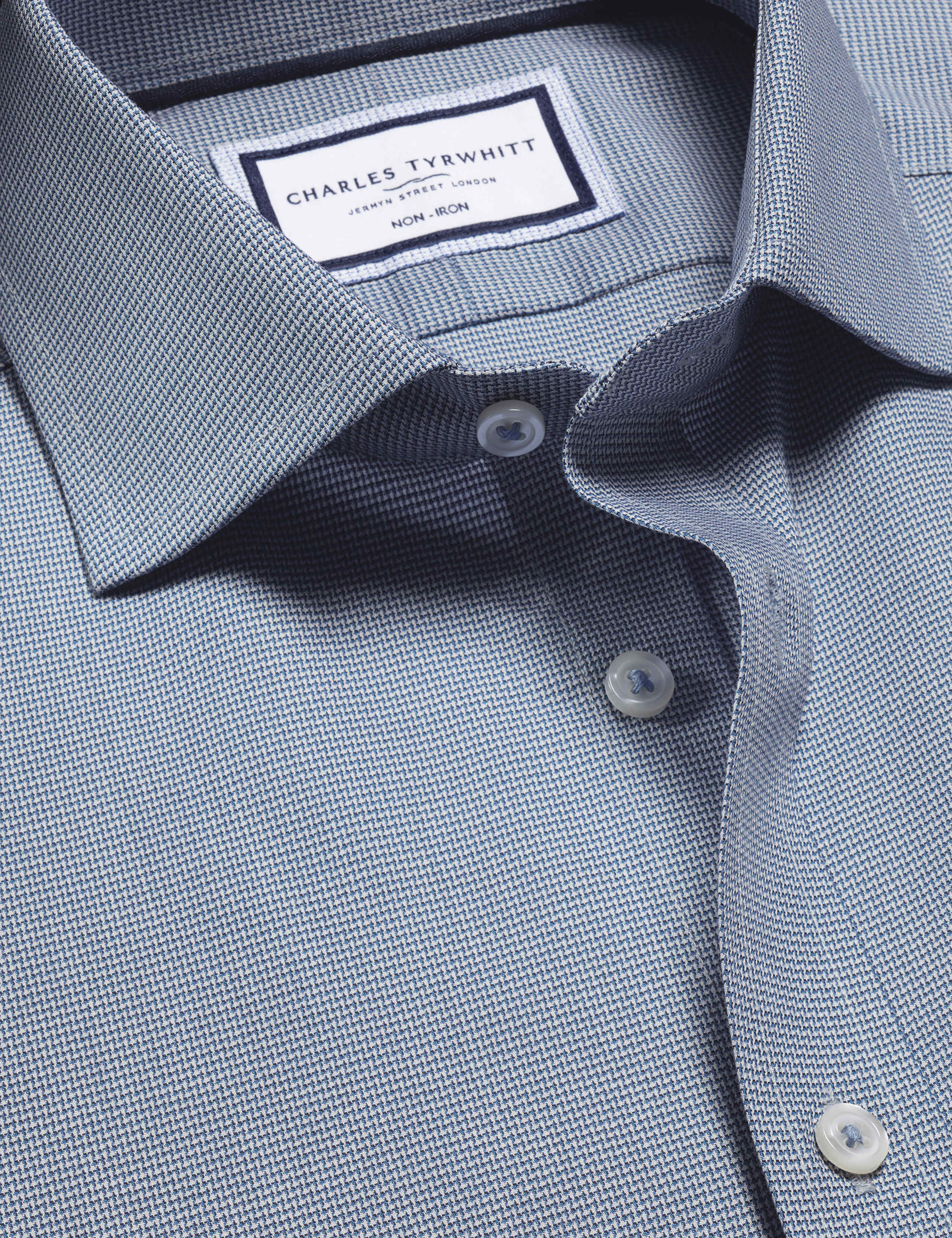 Slim Fit Easy Iron Pure Cotton Weave Shirt 5 of 6