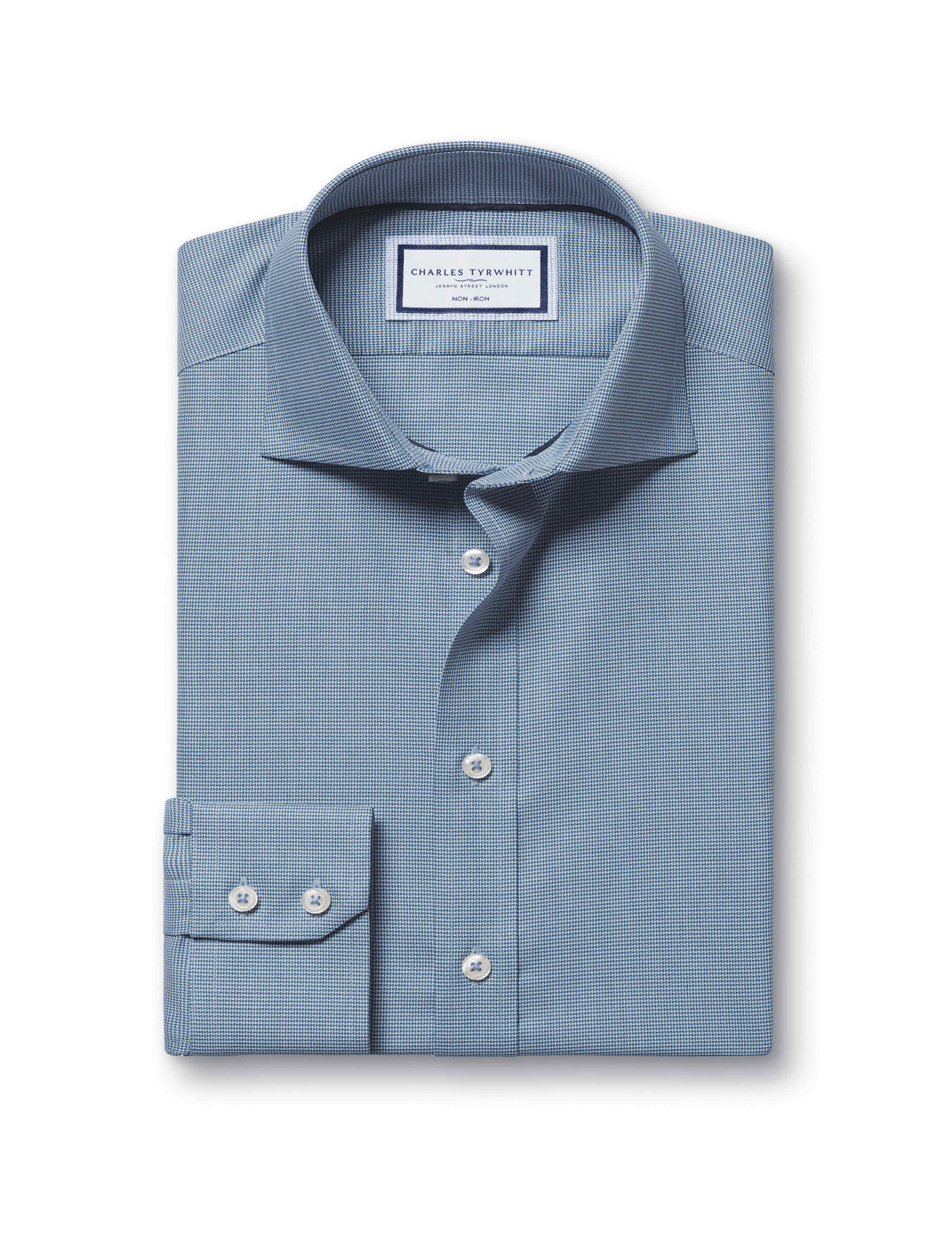 Slim Fit Easy Iron Pure Cotton Weave Shirt 2 of 6
