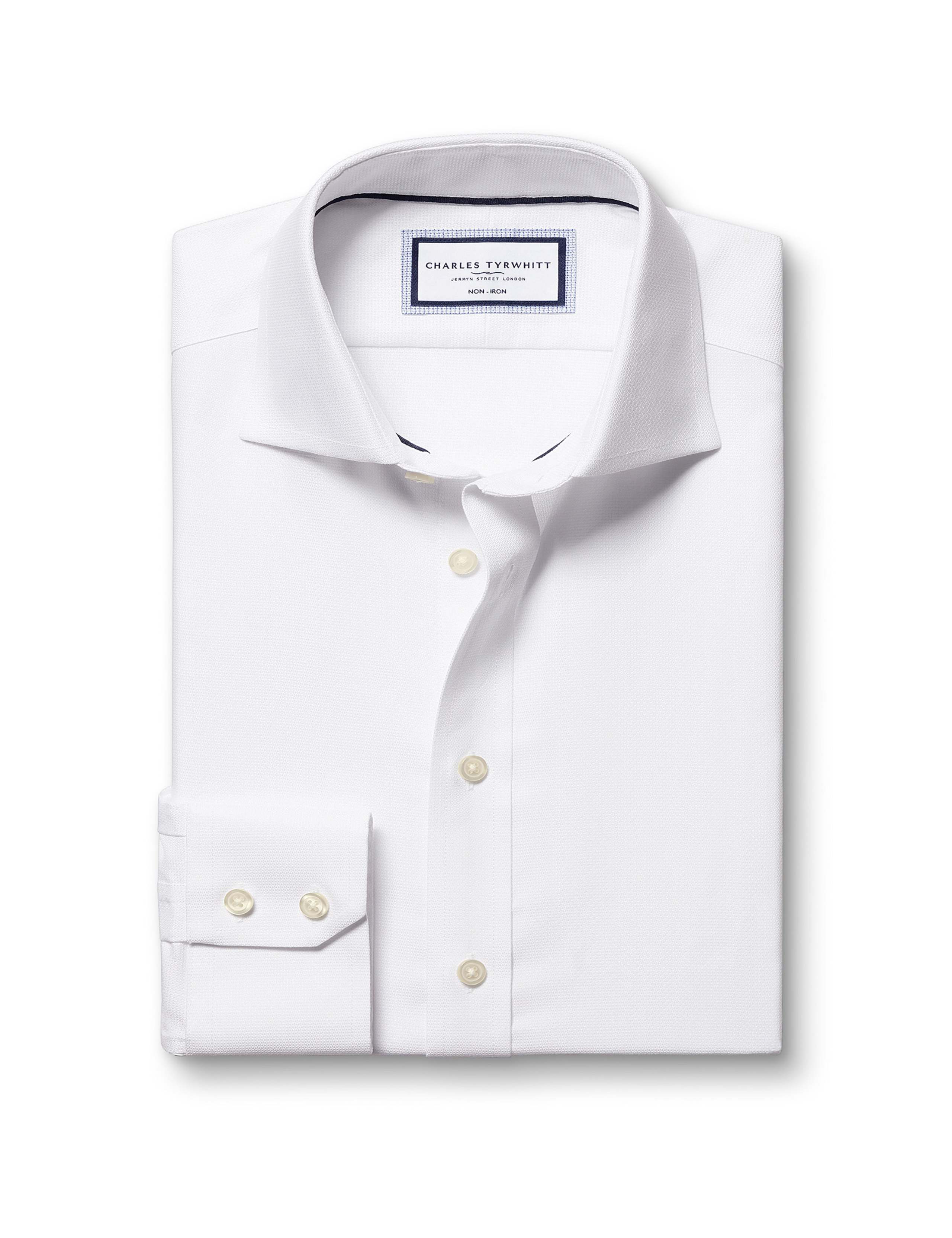 Slim Fit Easy Iron Pure Cotton Weave Shirt 2 of 6