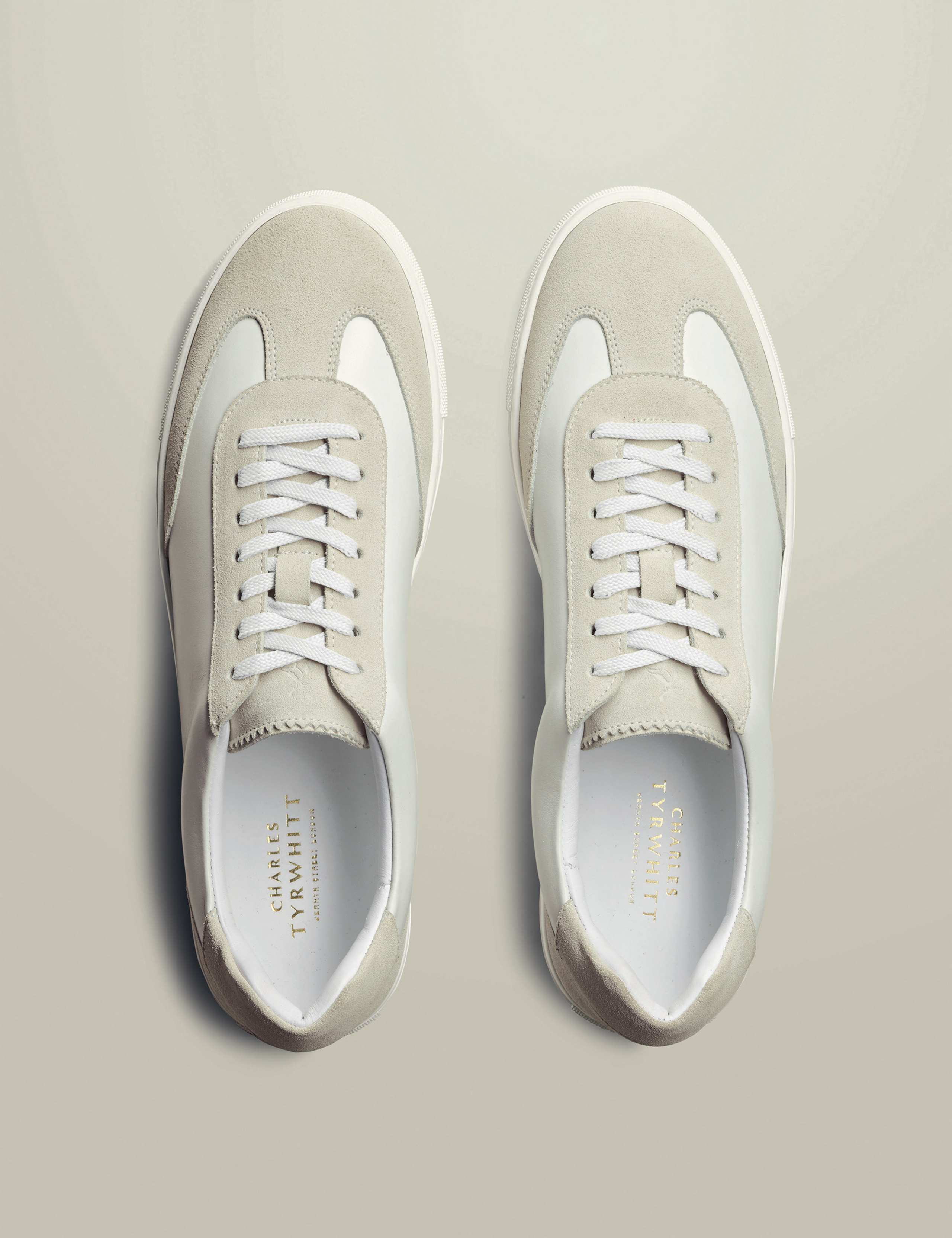 Leather & Suede Trainers 3 of 4