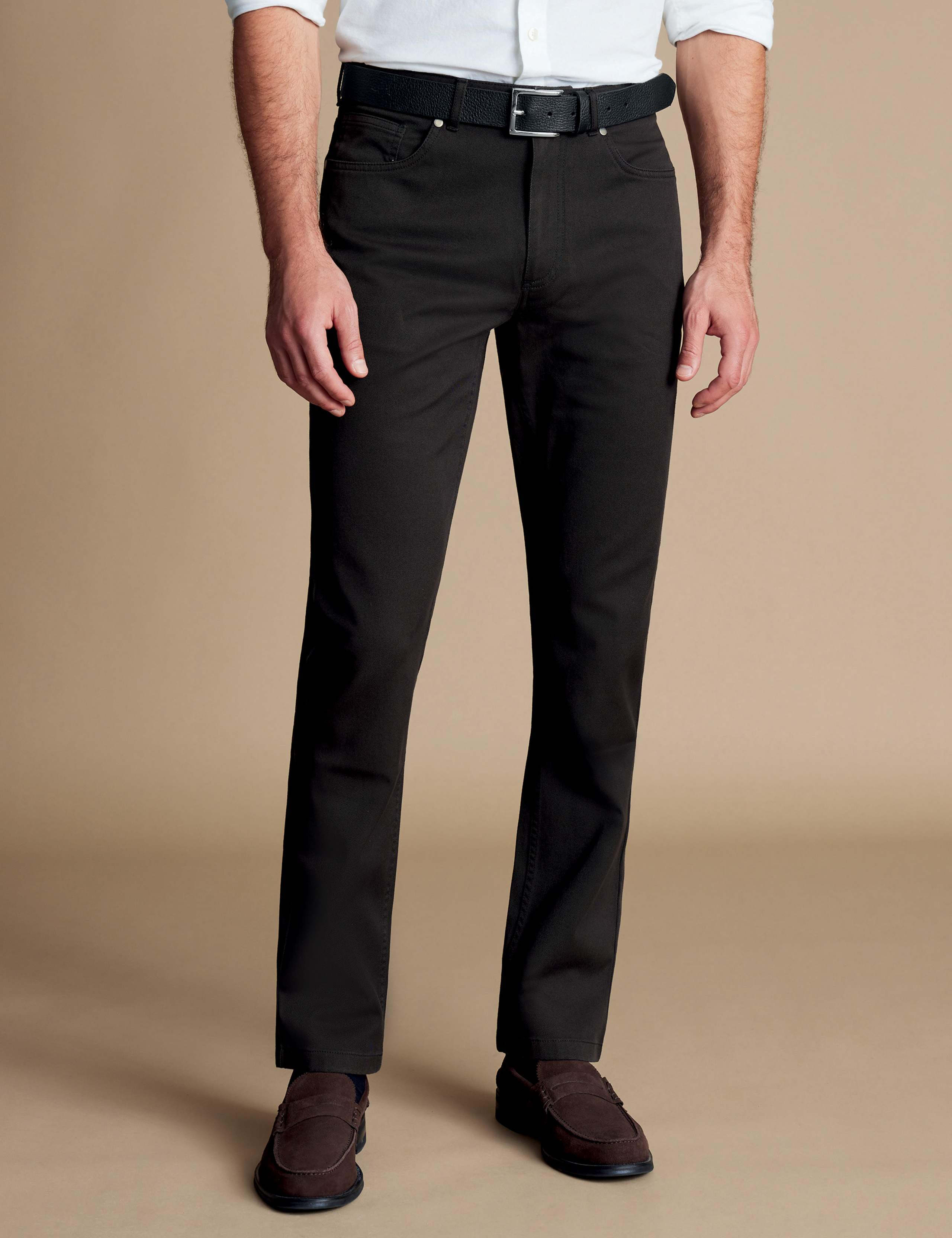 Slim Fit Twill 5 Pocket Jeans 3 of 5