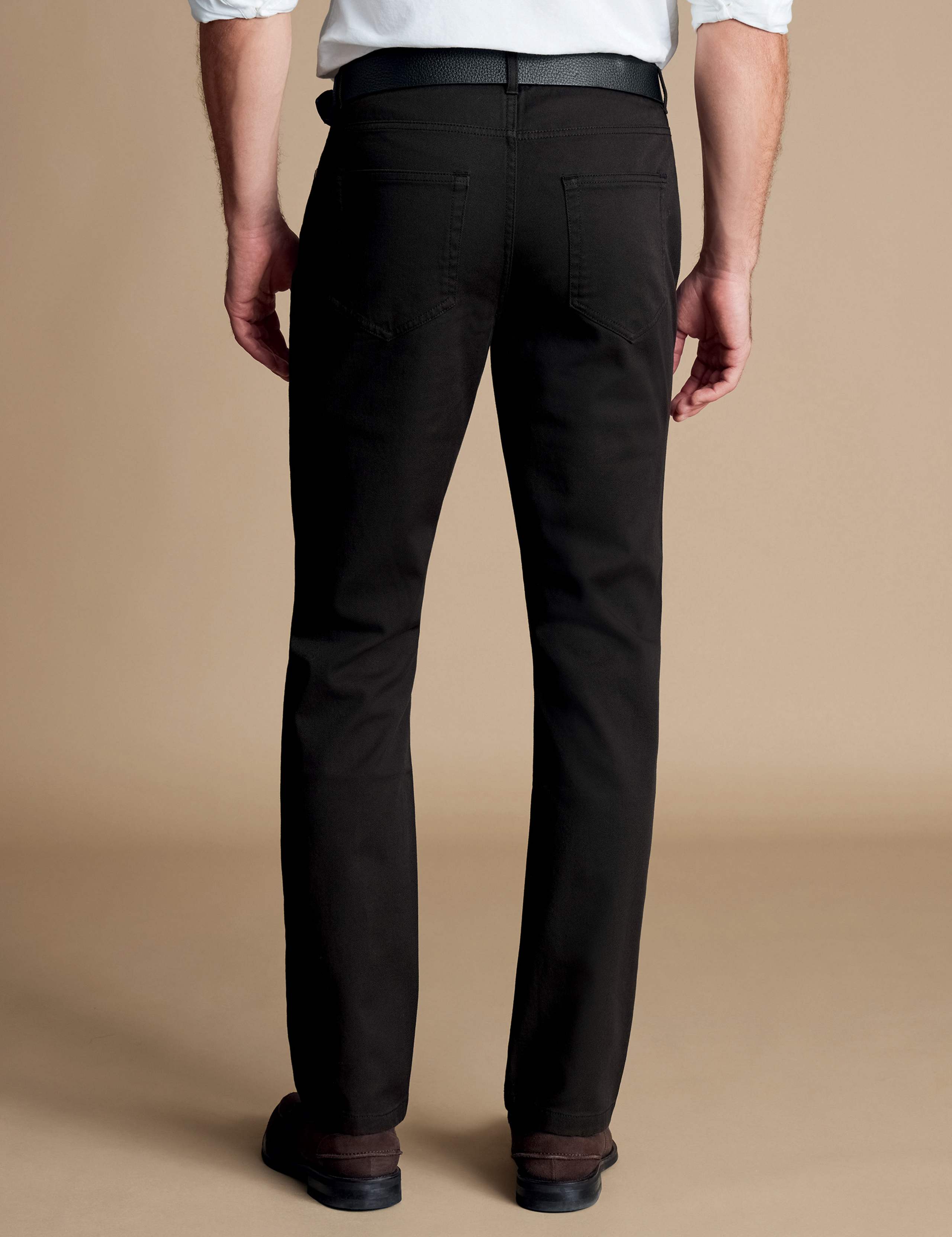 Slim Fit Twill 5 Pocket Jeans 4 of 5