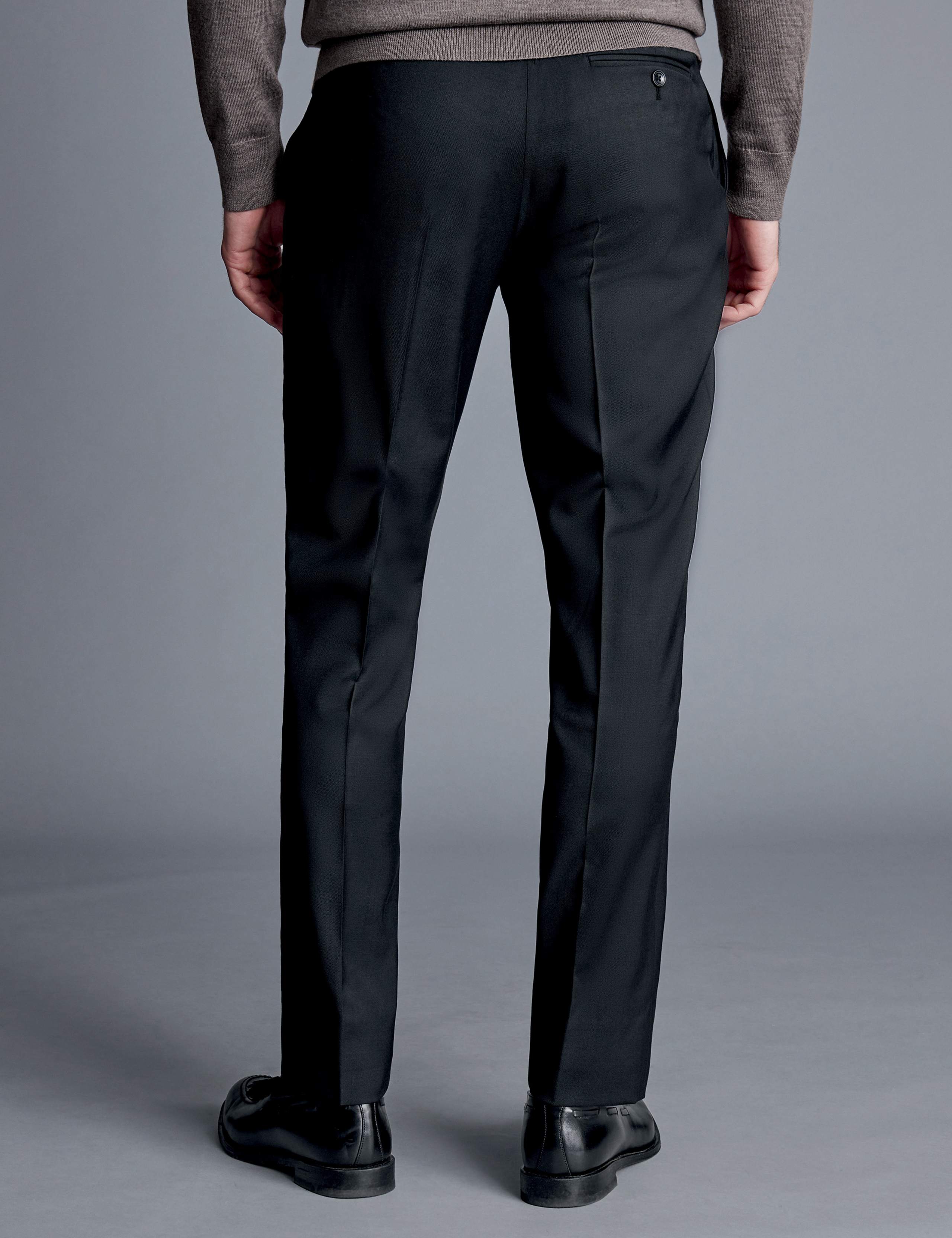 Regular Fit Pure Wool Suit Trousers 3 of 4