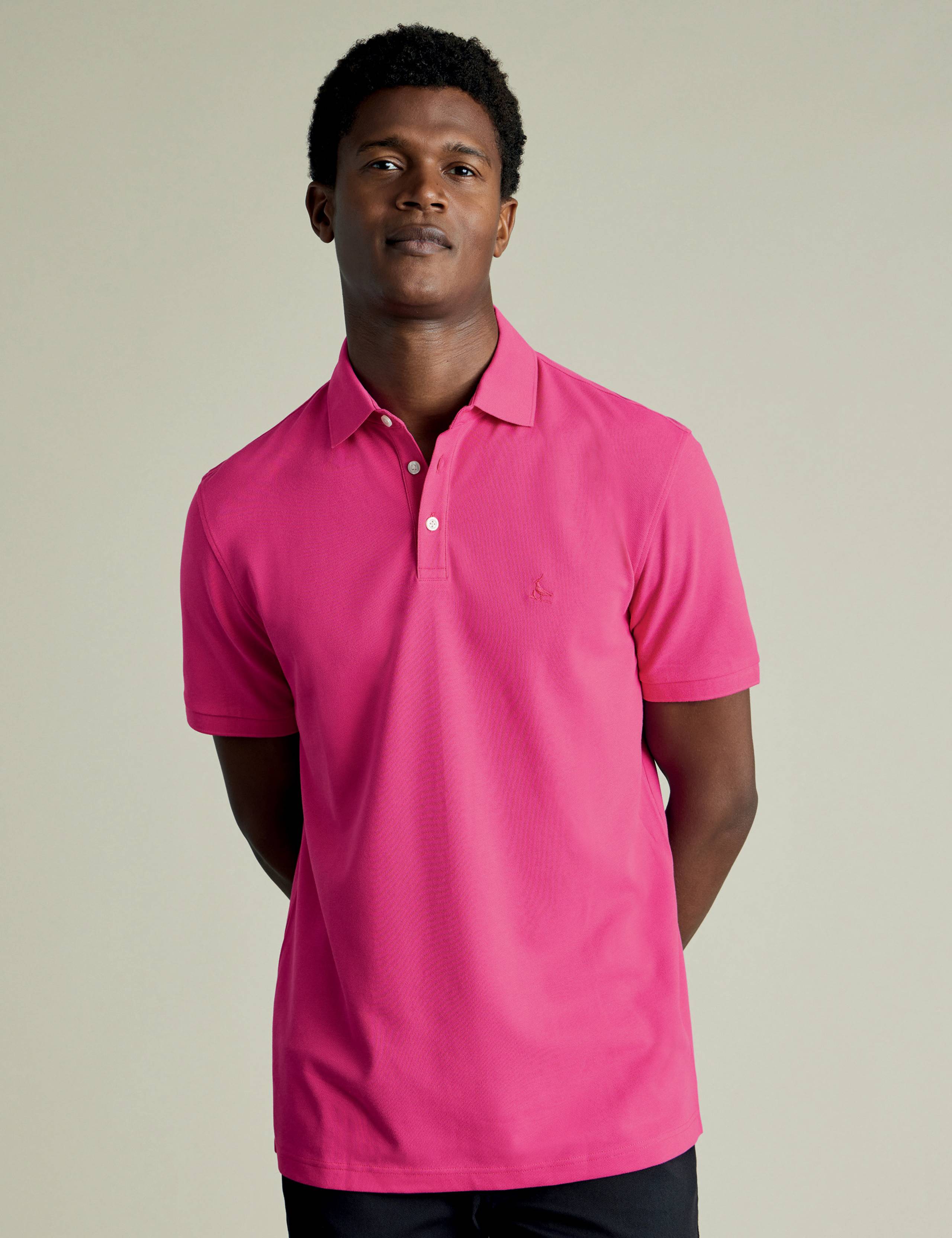 Cotton Rich Pique Polo Shirt 1 of 5