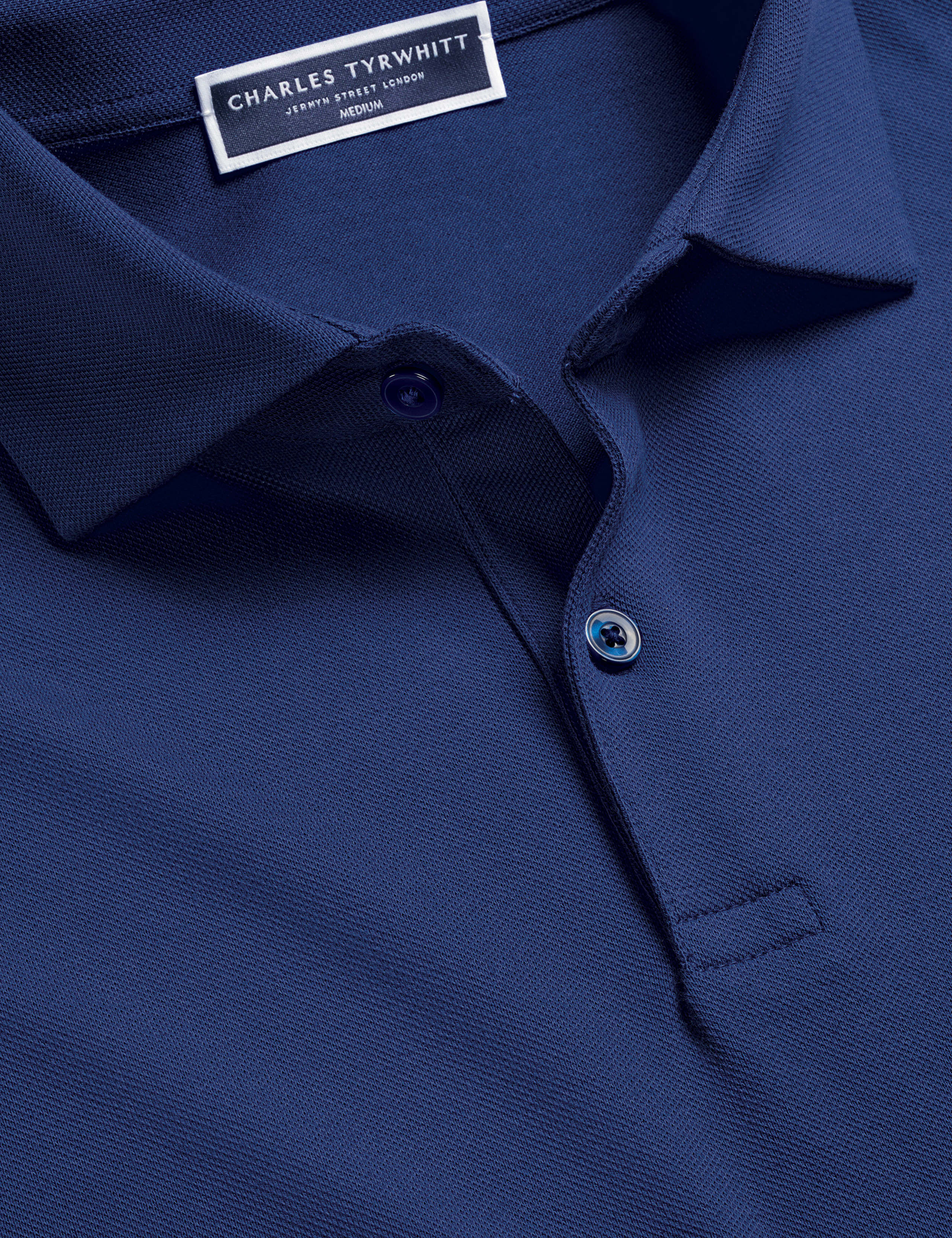 Cotton Rich Pique Polo Shirt 4 of 5