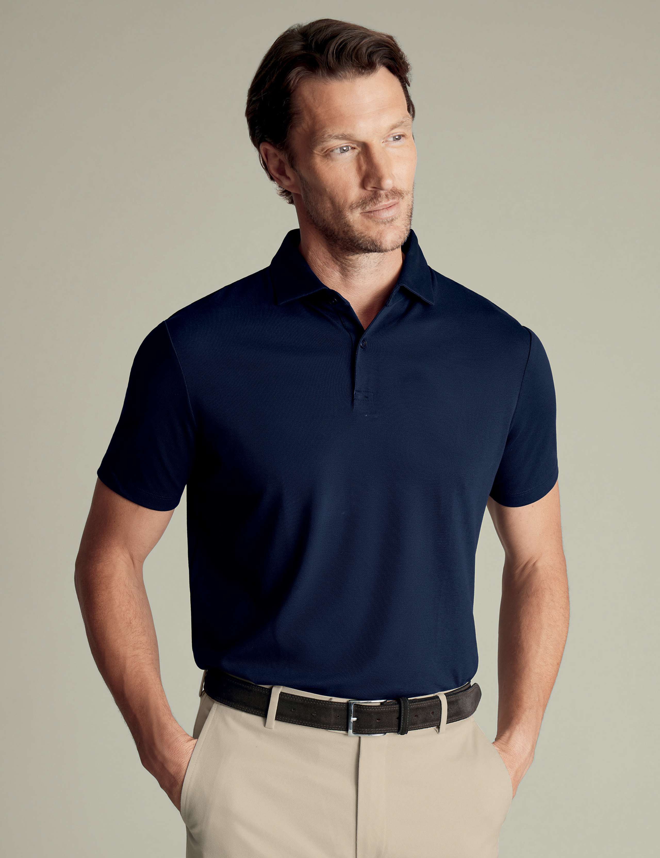 Cotton Rich Pique Polo Shirt 3 of 6