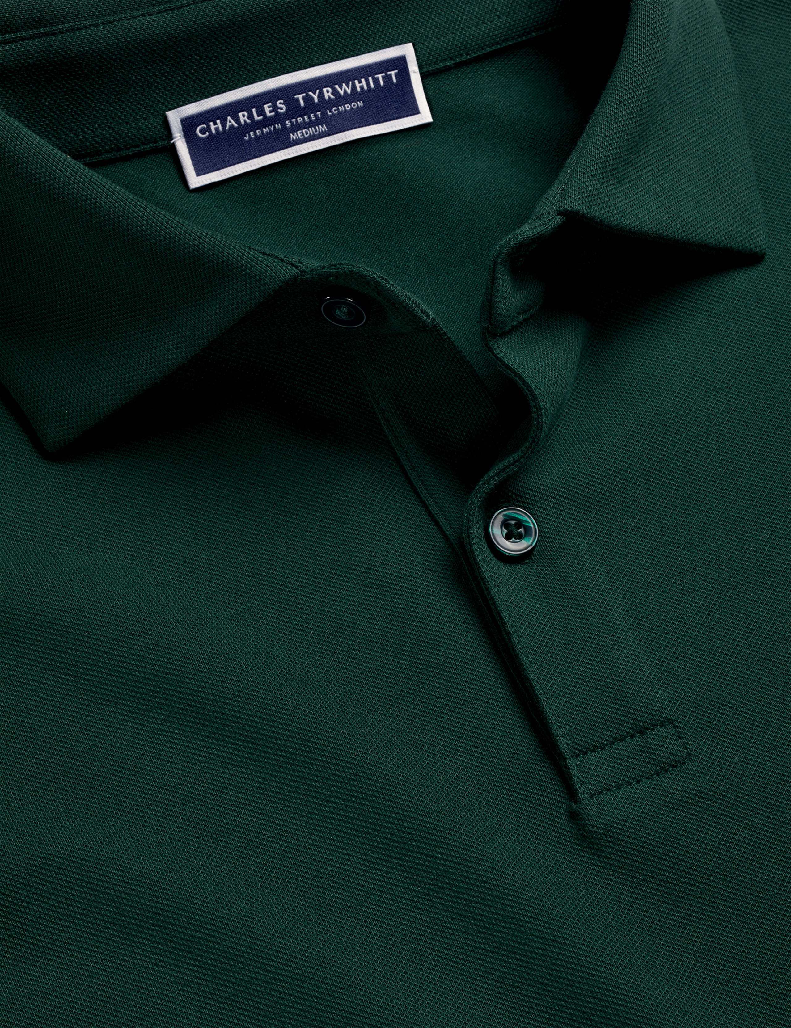Cotton Rich Pique Polo Shirt 4 of 5