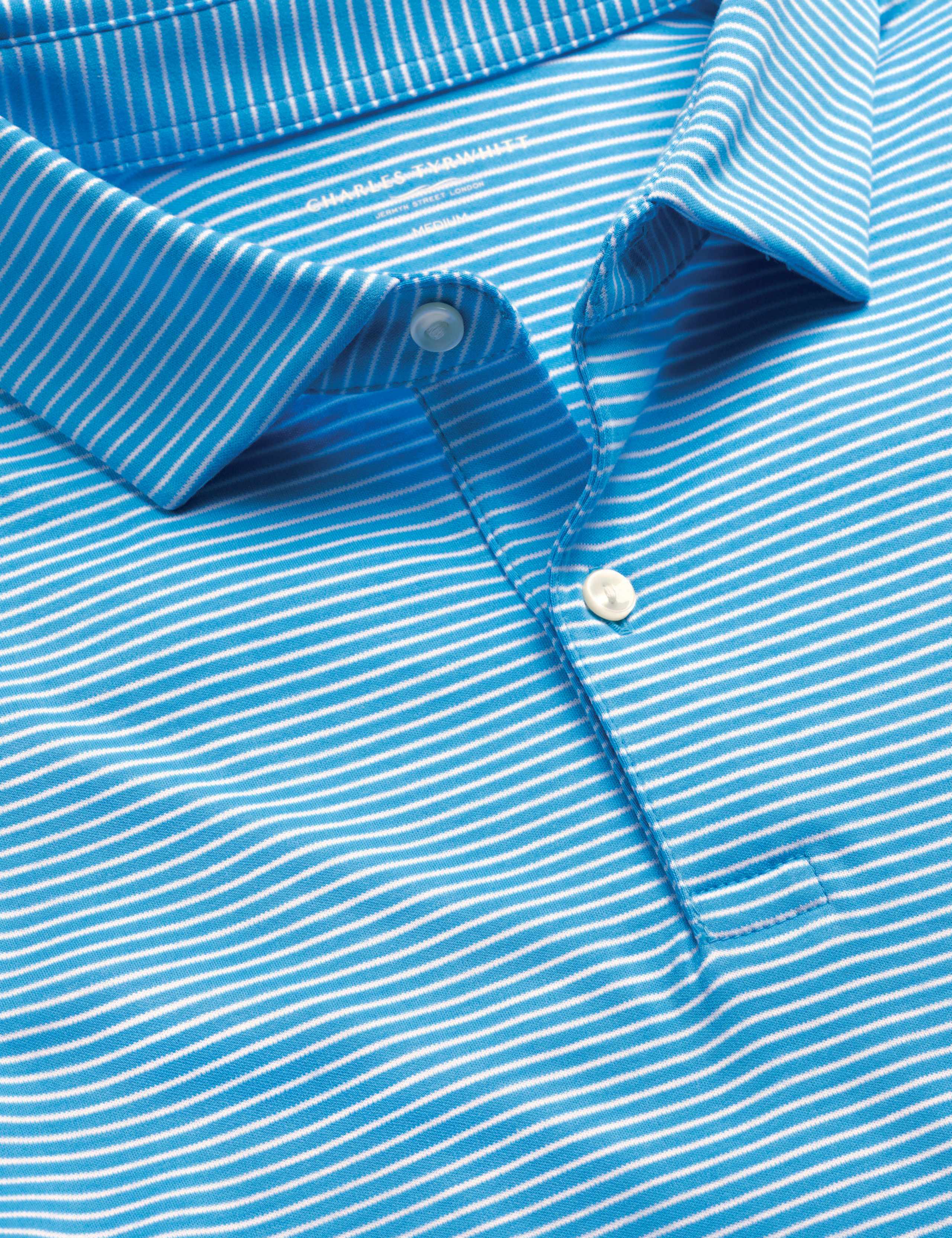 Pure Cotton Striped Polo Shirt 5 of 6